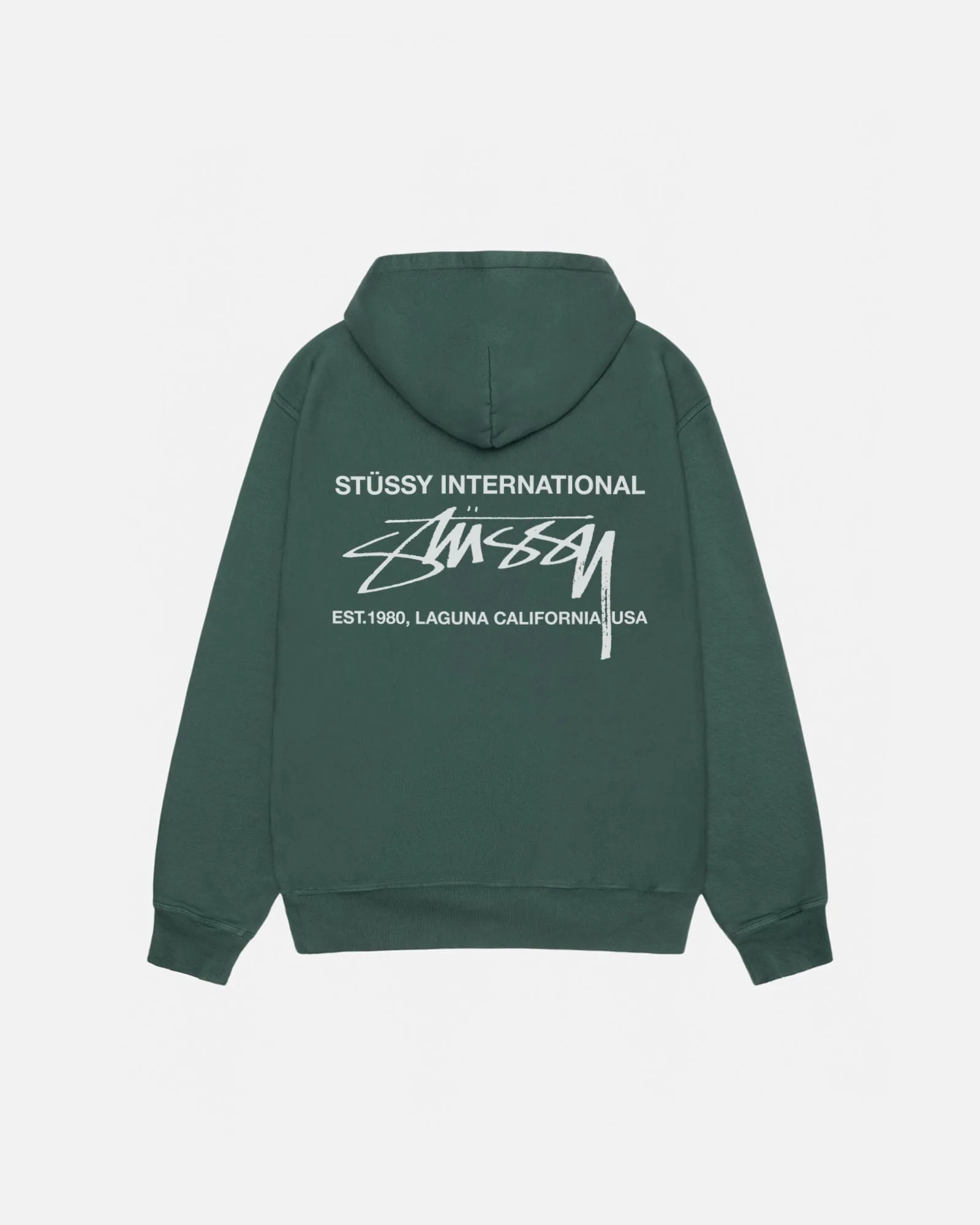 SMOOTH INTERNATIONAL HOODIE PIGMENT DYED sold by Stussy