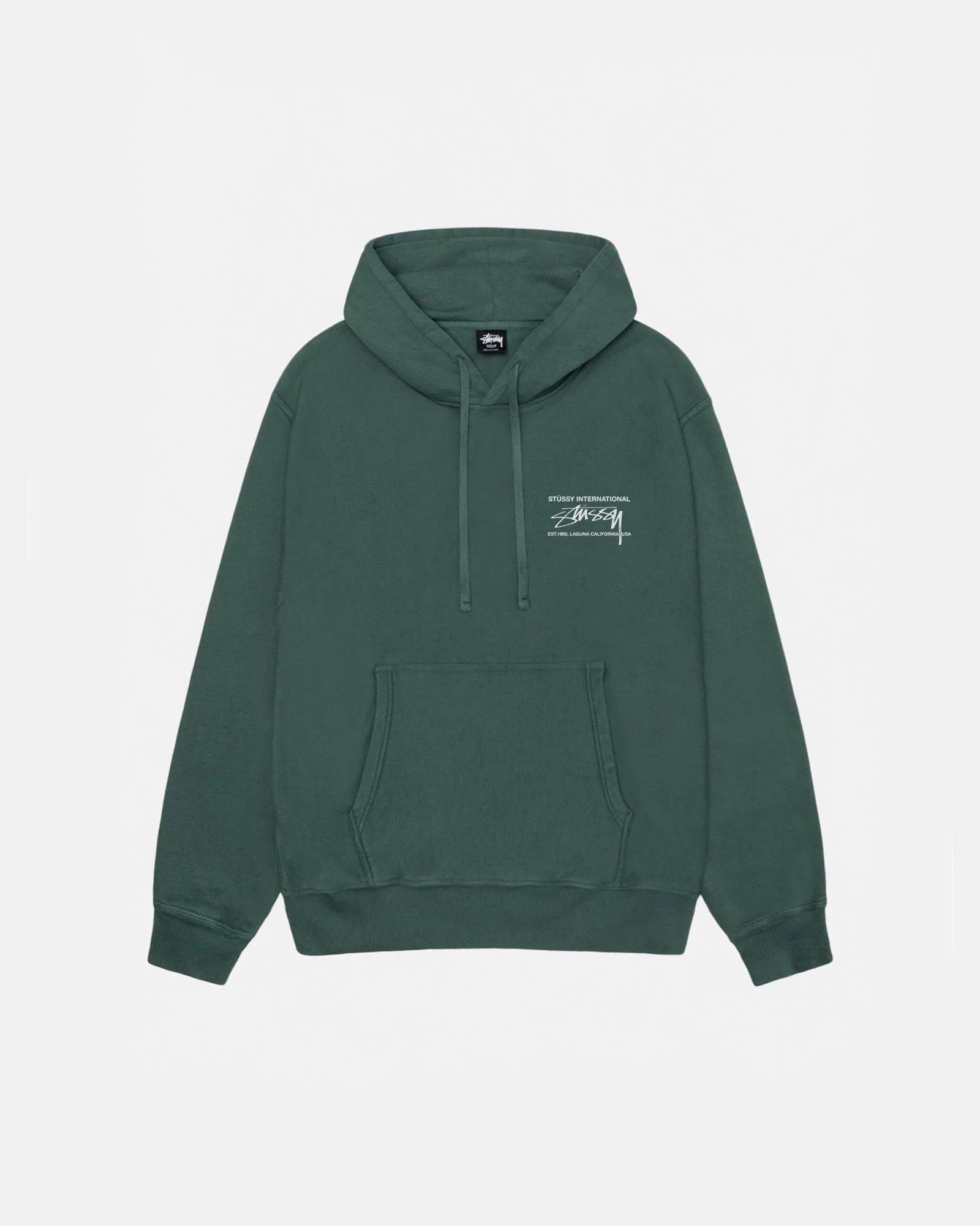 SMOOTH INTERNATIONAL HOODIE PIGMENT DYED sold by Stussy product image thumbnail 2