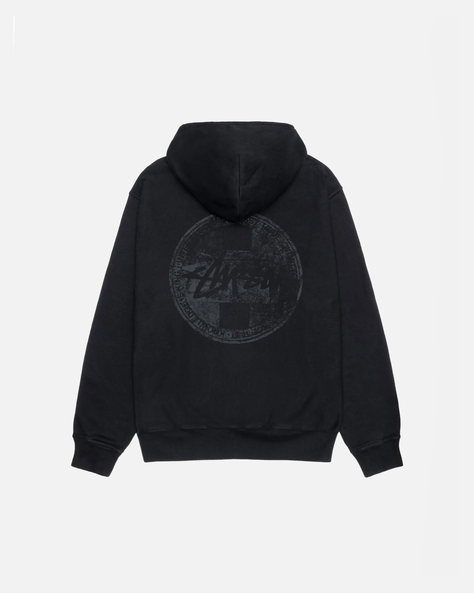 DOT STAMP HOODIE PIGMENT DYED sold by Stussy