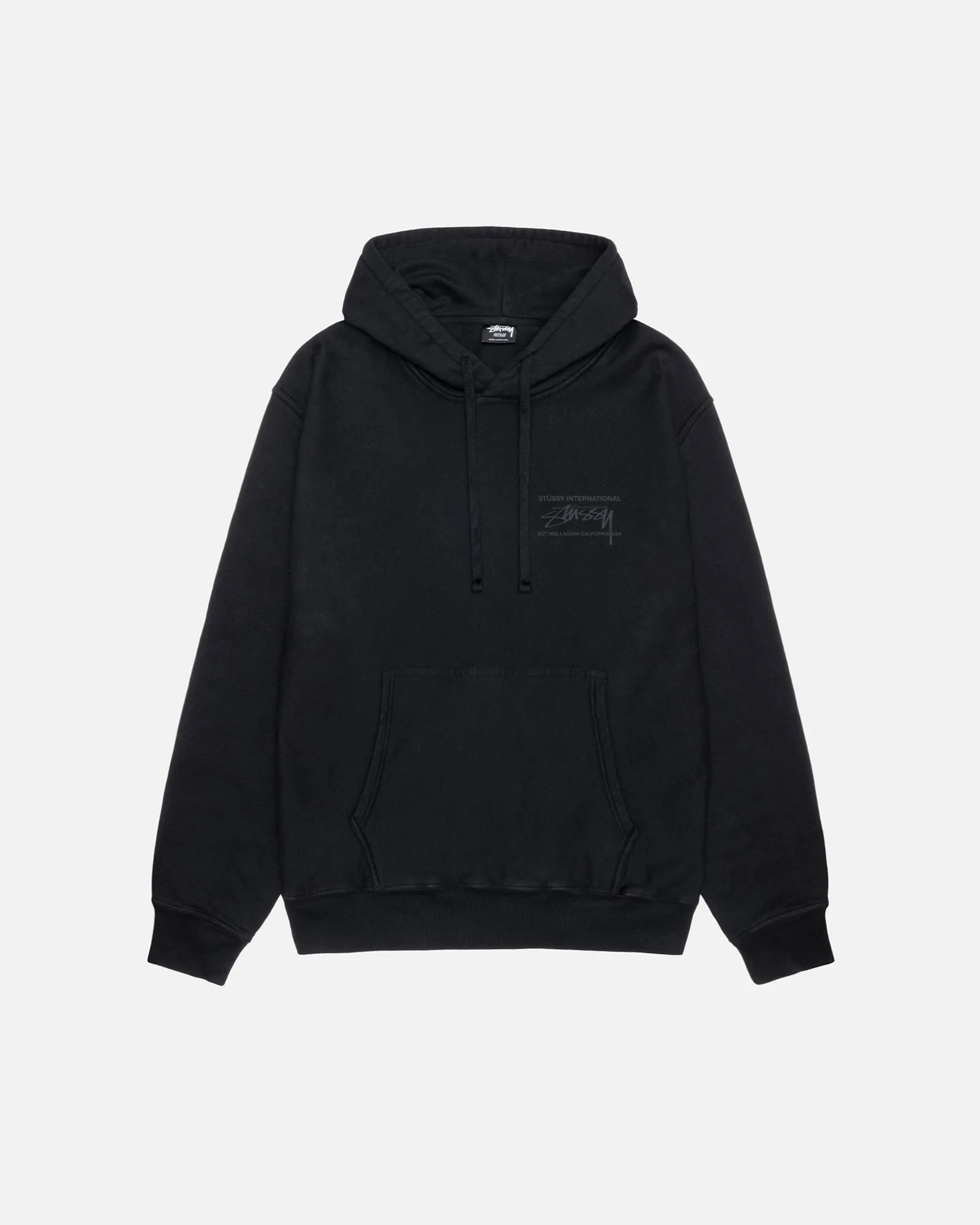 SMOOTH INTERNATIONAL HOODIE PIGMENT DYED sold by Stussy product image thumbnail 2