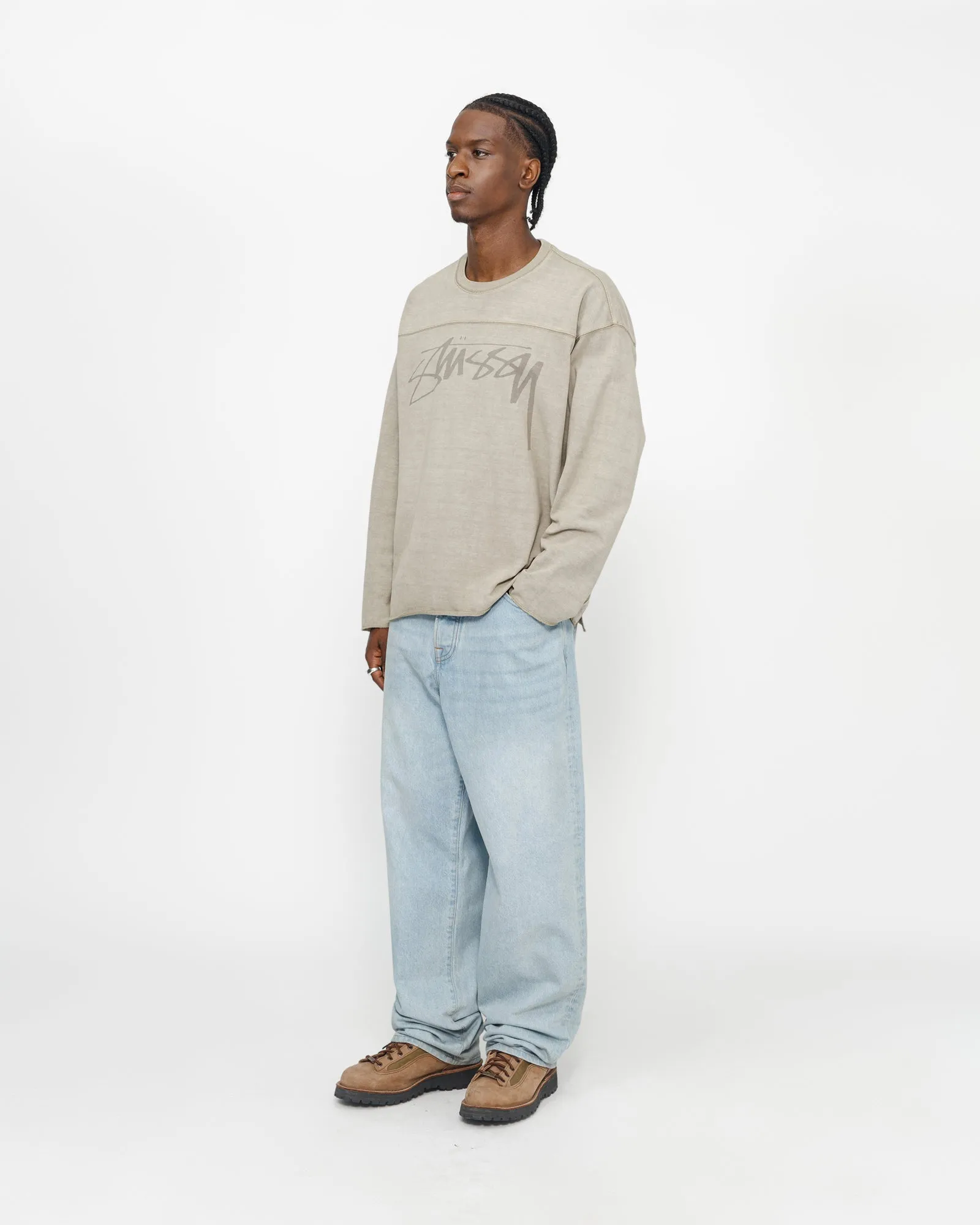 FOOTBALL CREW PIGMENT DYED COTTON sold by Stussy product image thumbnail 2