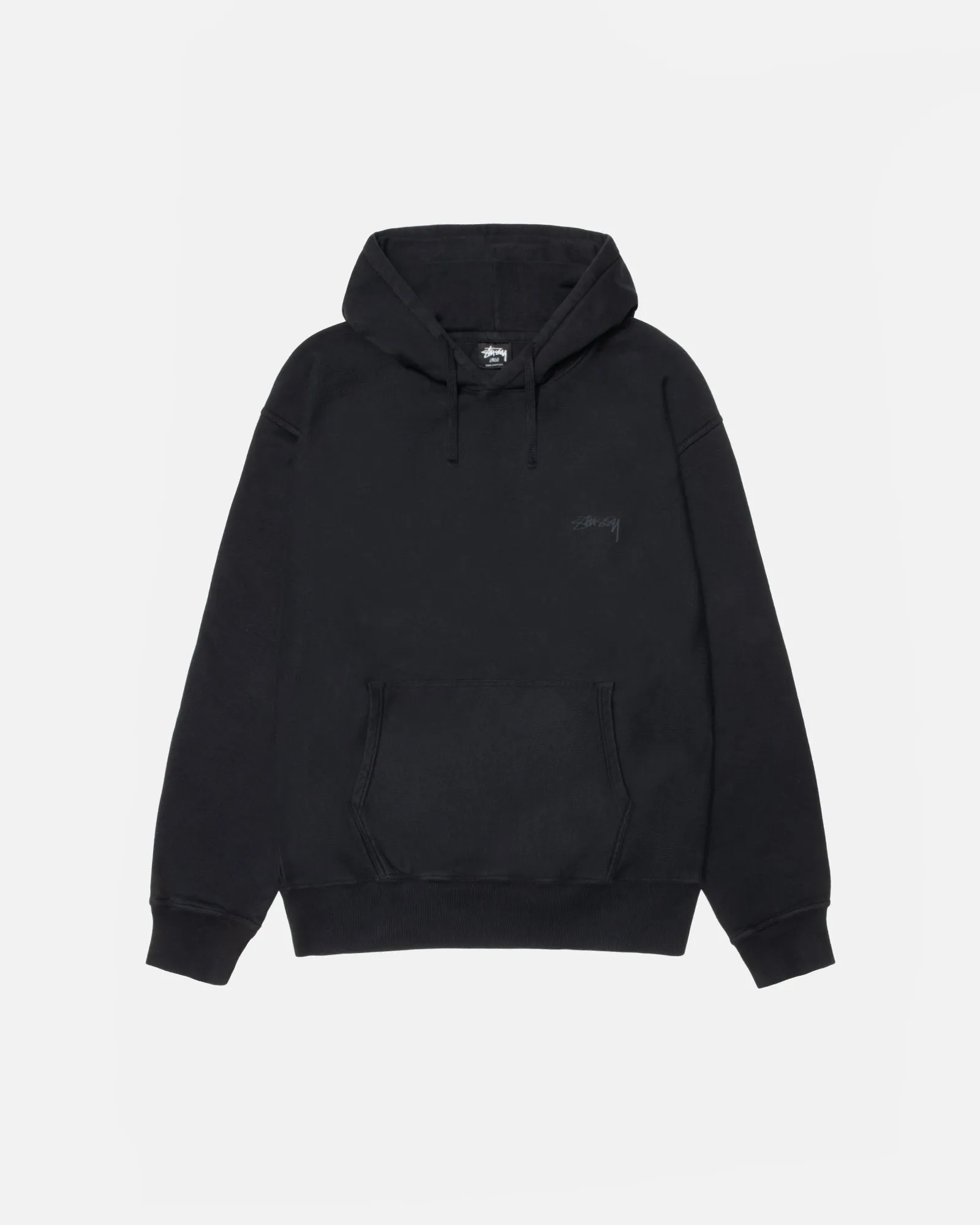 SMOOTH STOCK HOODIE PIGMENT DYED sold by Stussy