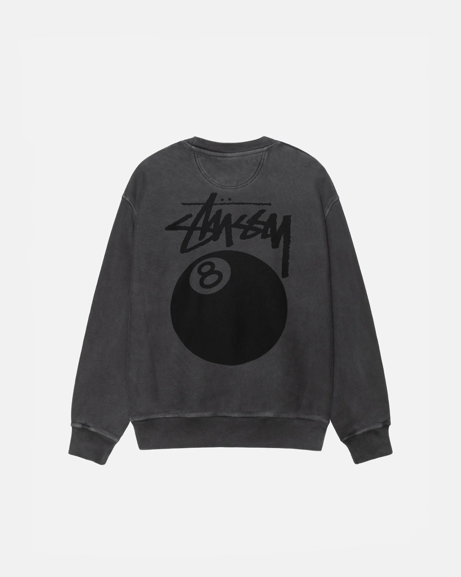 8 BALL CREW PIGMENT DYED sold by Stussy