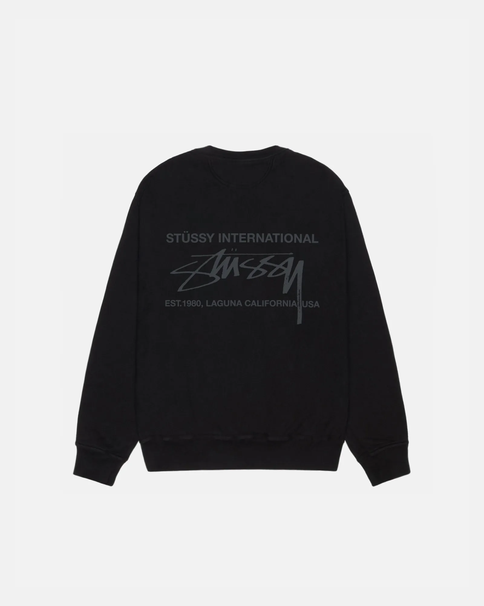 SMOOTH INTERNATIONAL CREW PIGMENT DYED sold by Stussy