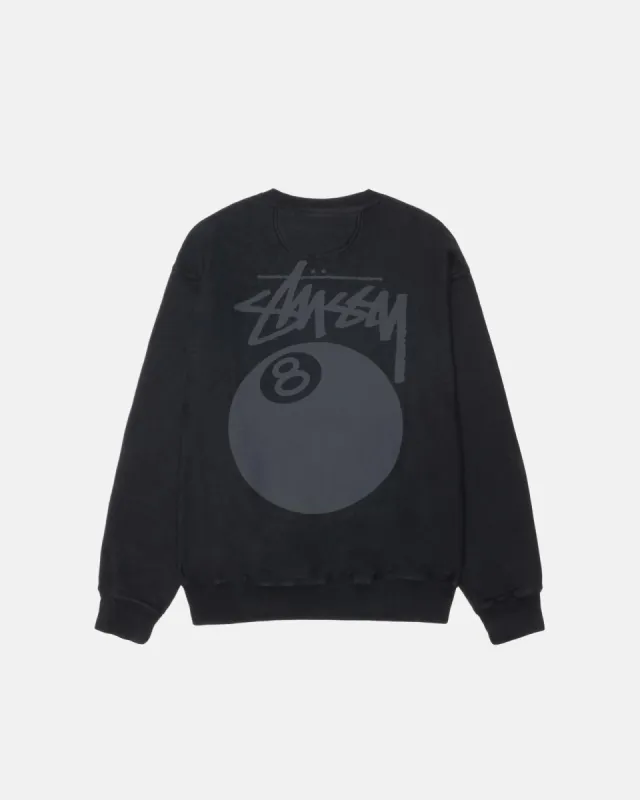 8 BALL CREW PIGMENT DYED sold by Stussy