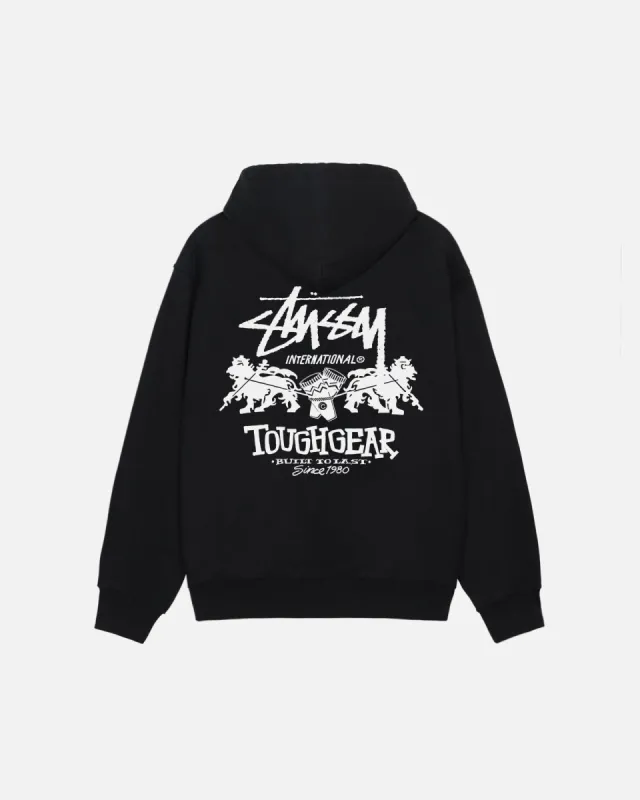 TOUGH GEAR INTERNATIONAL HOODIE made by Stussy