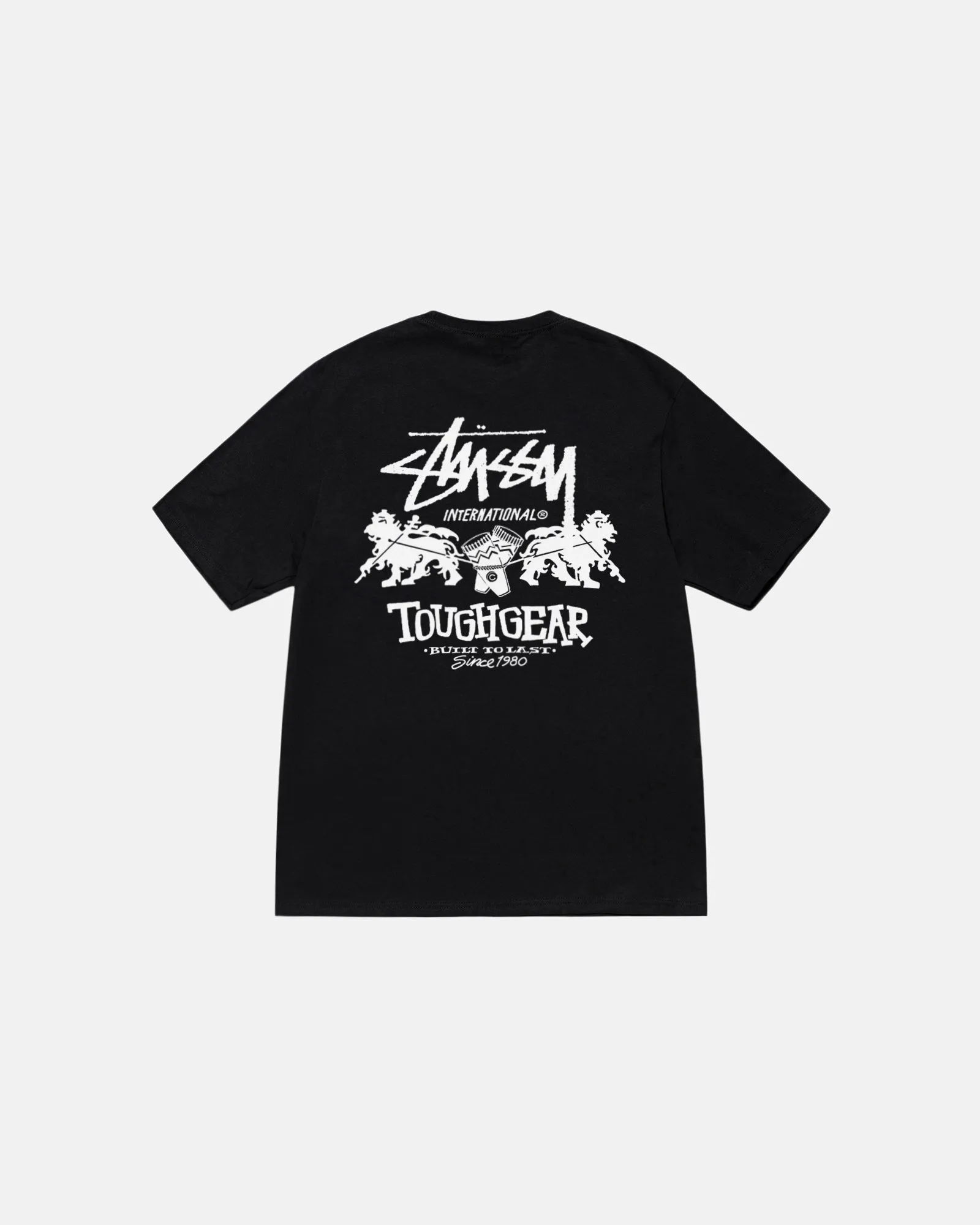 TOUGH GEAR INTERNATIONAL TEE sold by Stussy