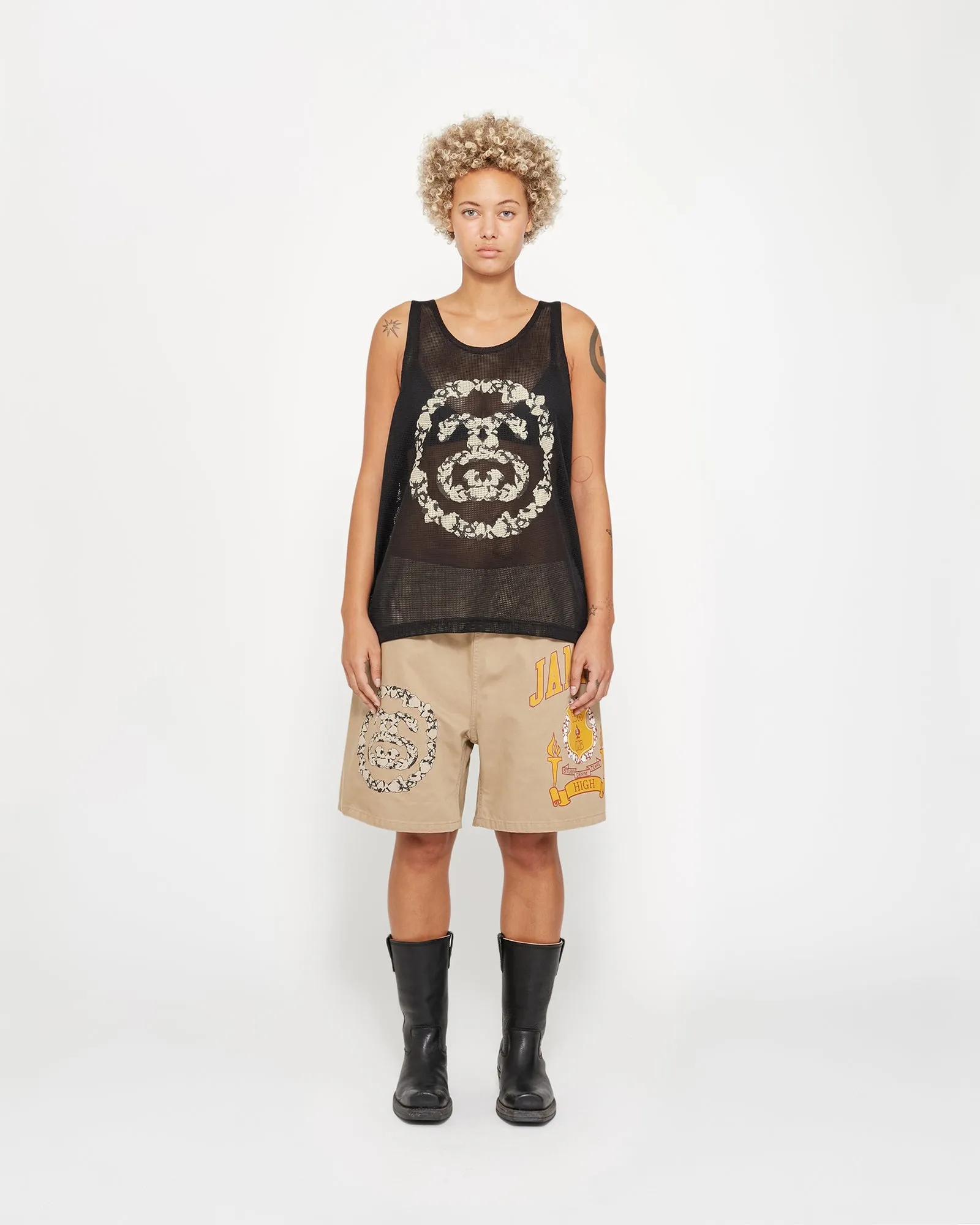 STÜSSY & DENIM TEARS MESH TANK sold by Stussy product image thumbnail 4