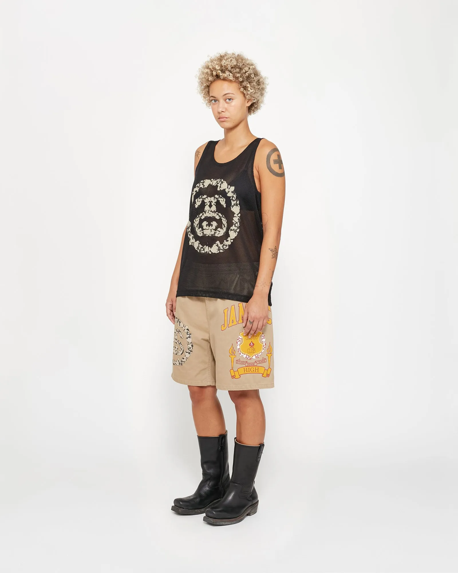 STÜSSY & DENIM TEARS MESH TANK sold by Stussy product image thumbnail 5