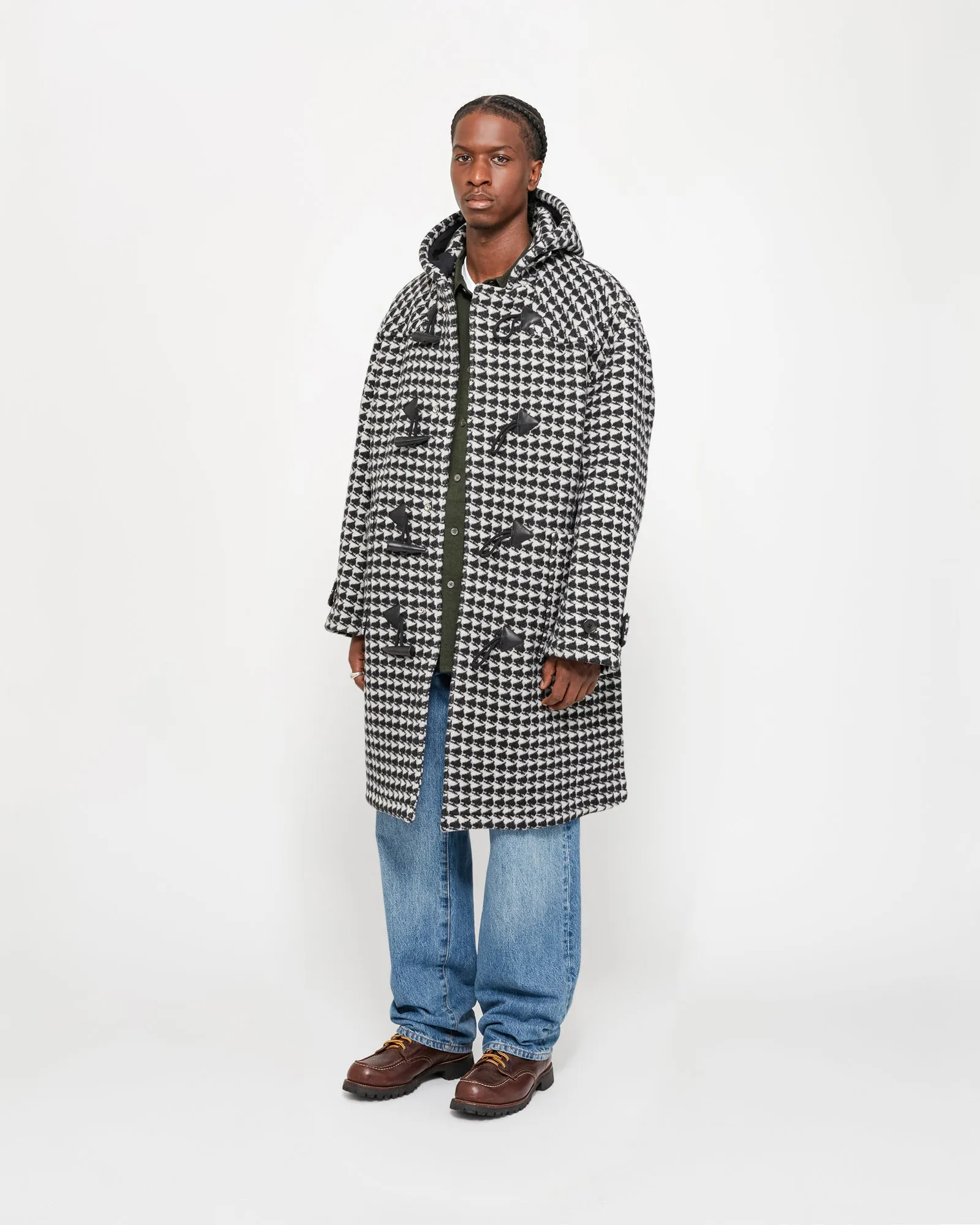 STÜSSY & DENIM TEARS DUFFLE COAT sold by Stussy product image thumbnail 2