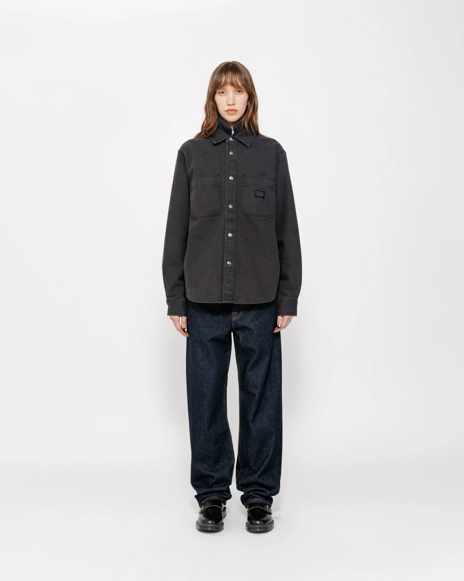 HEAVY WASHED CANVAS SHIRT sold by Stussy product image thumbnail 4