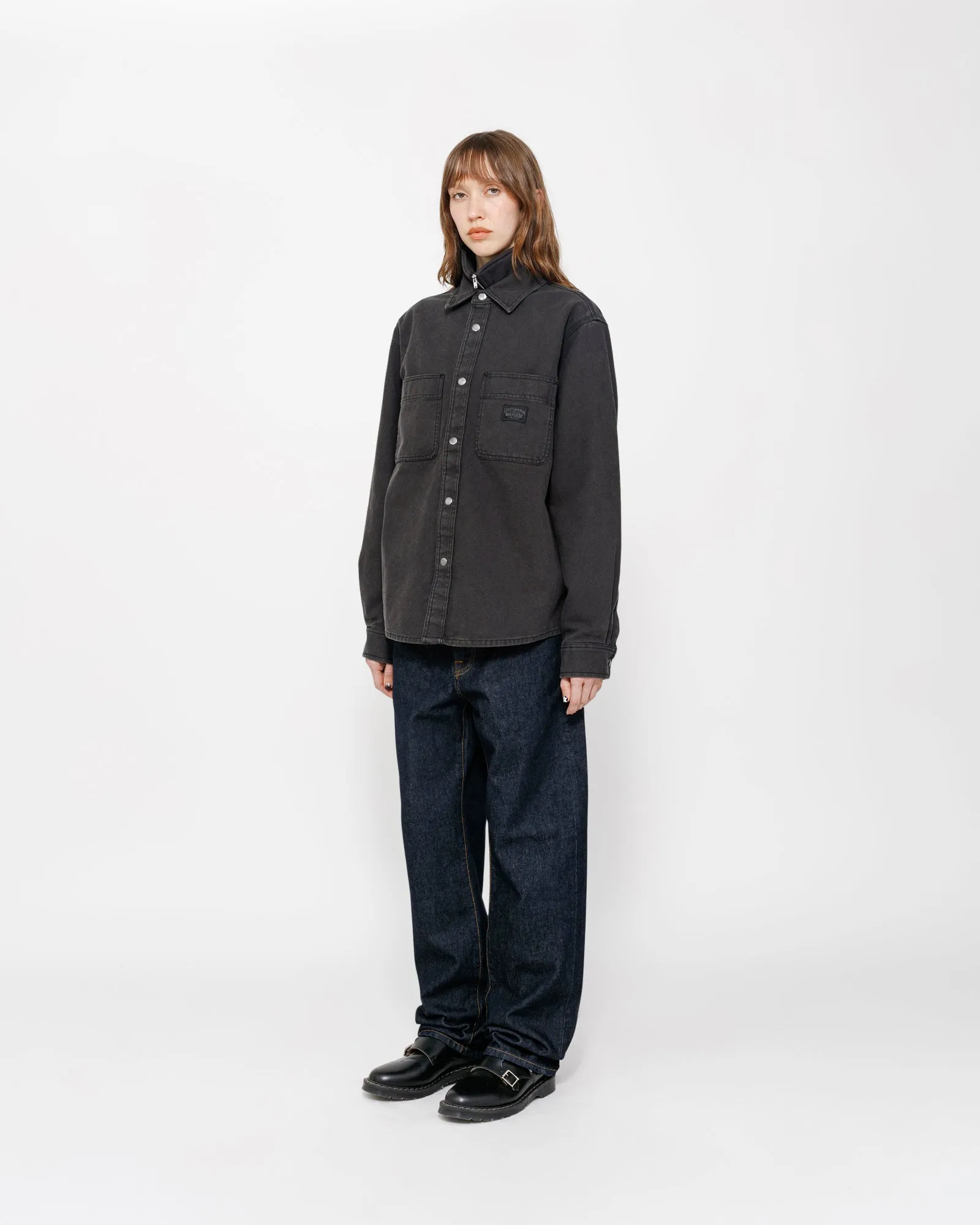 HEAVY WASHED CANVAS SHIRT sold by Stussy product image thumbnail 5
