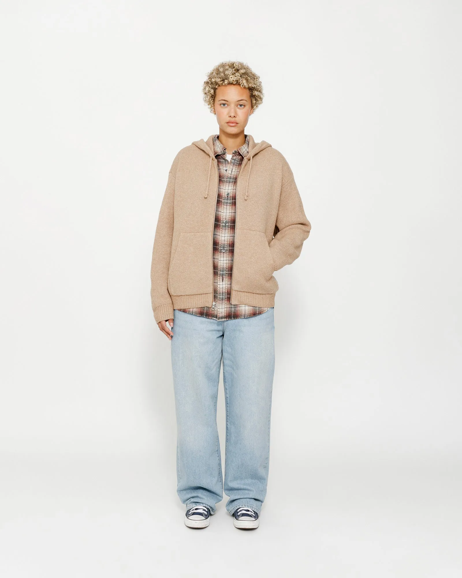 HOODED ZIP SWEATER sold by Stussy product image thumbnail 4