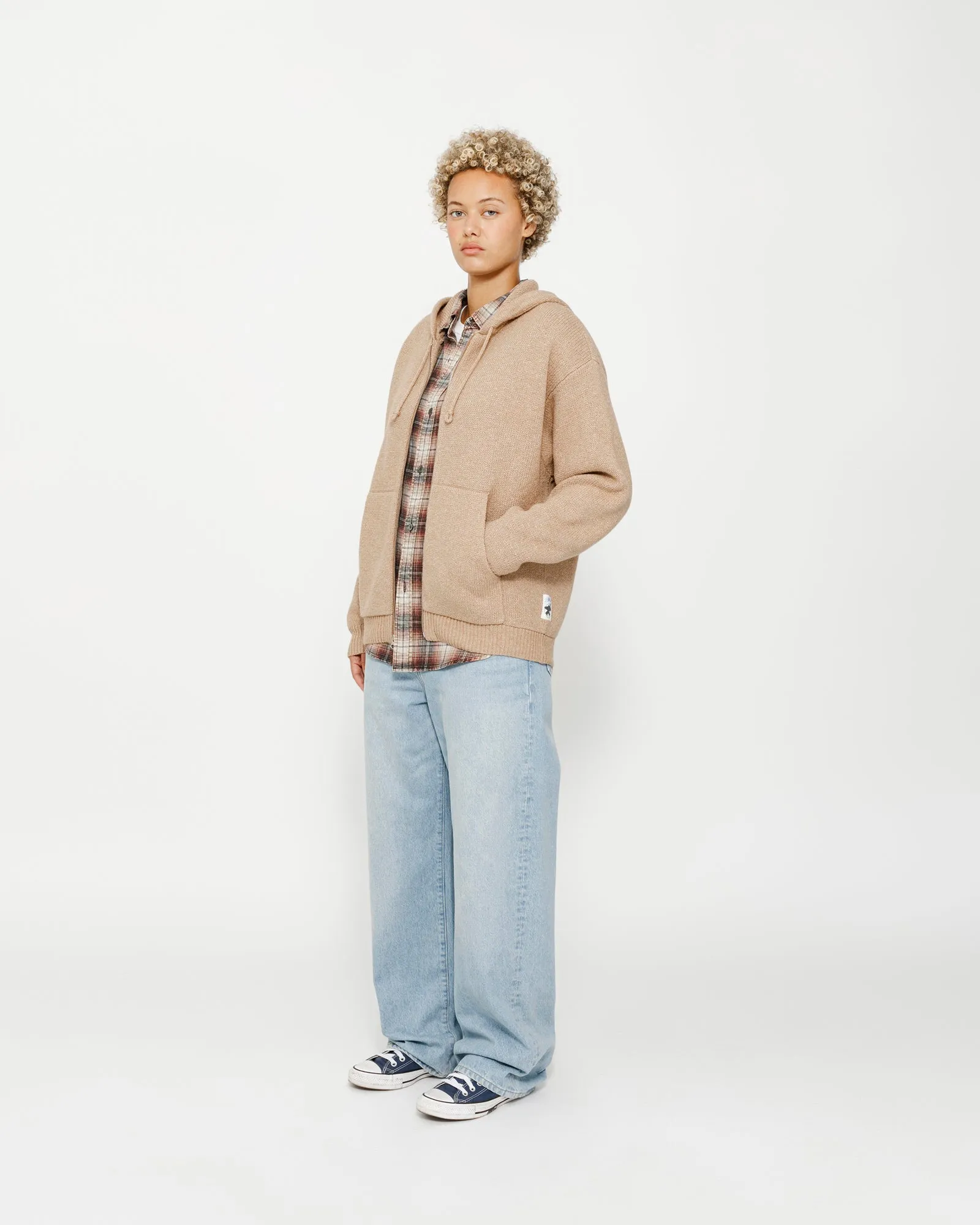 HOODED ZIP SWEATER sold by Stussy product image thumbnail 5