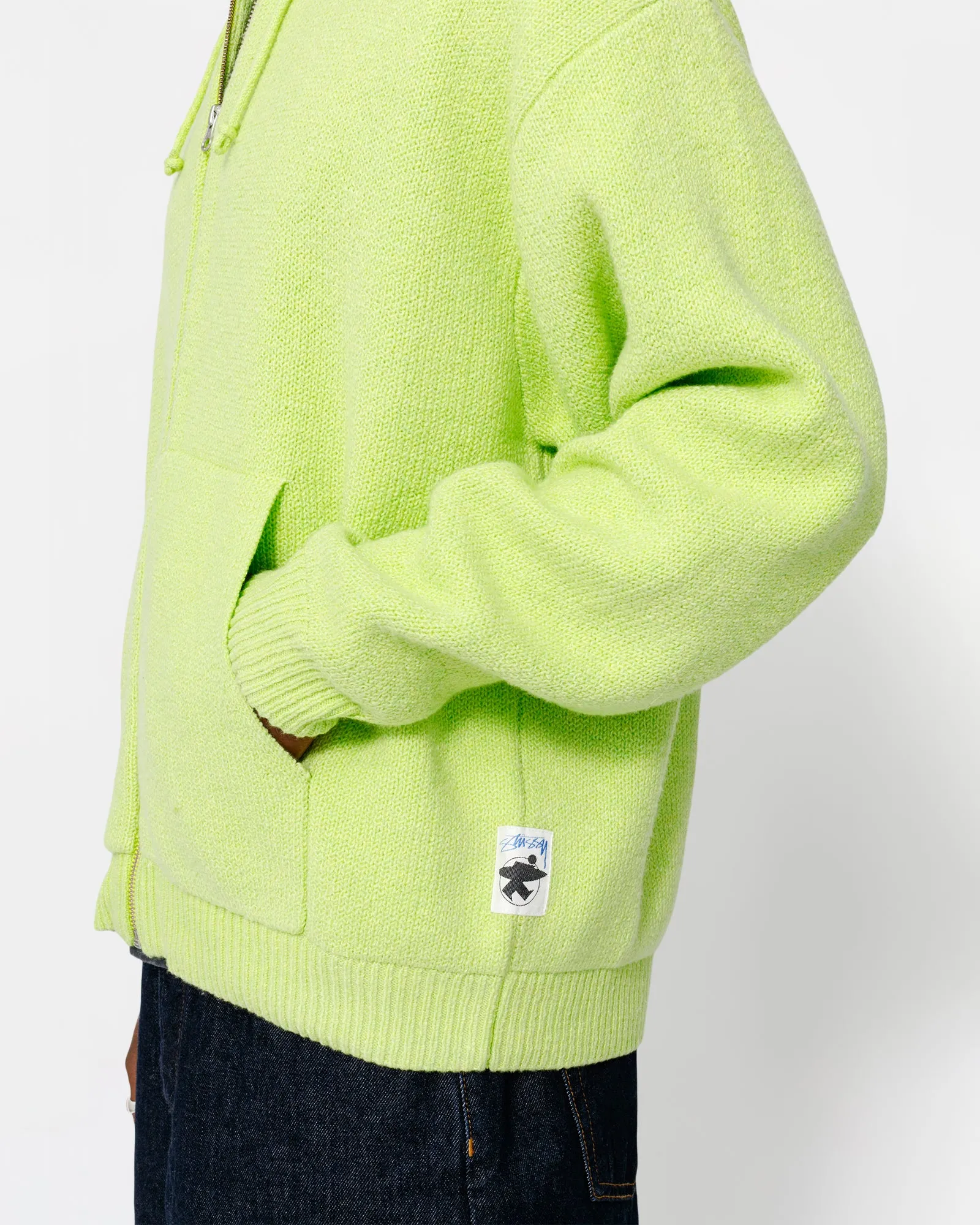HOODED ZIP SWEATER sold by Stussy product image thumbnail 3