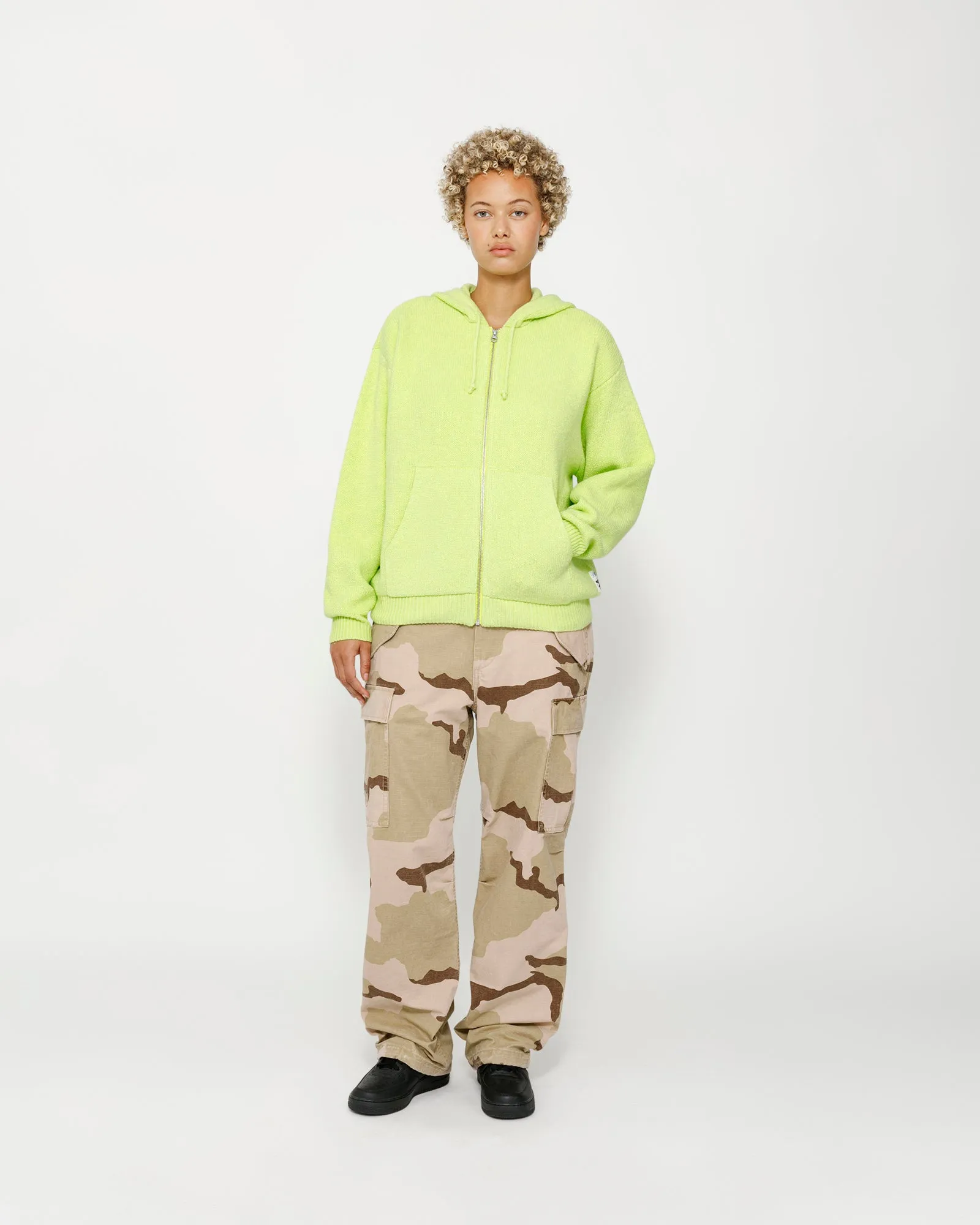 HOODED ZIP SWEATER sold by Stussy product image thumbnail 4