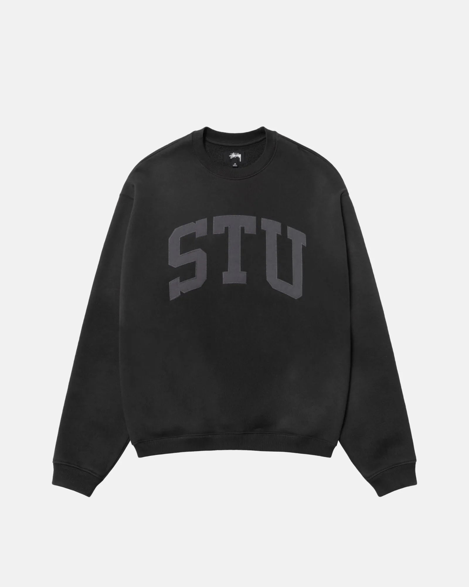 STU APPLIQUE CREW sold by Stussy