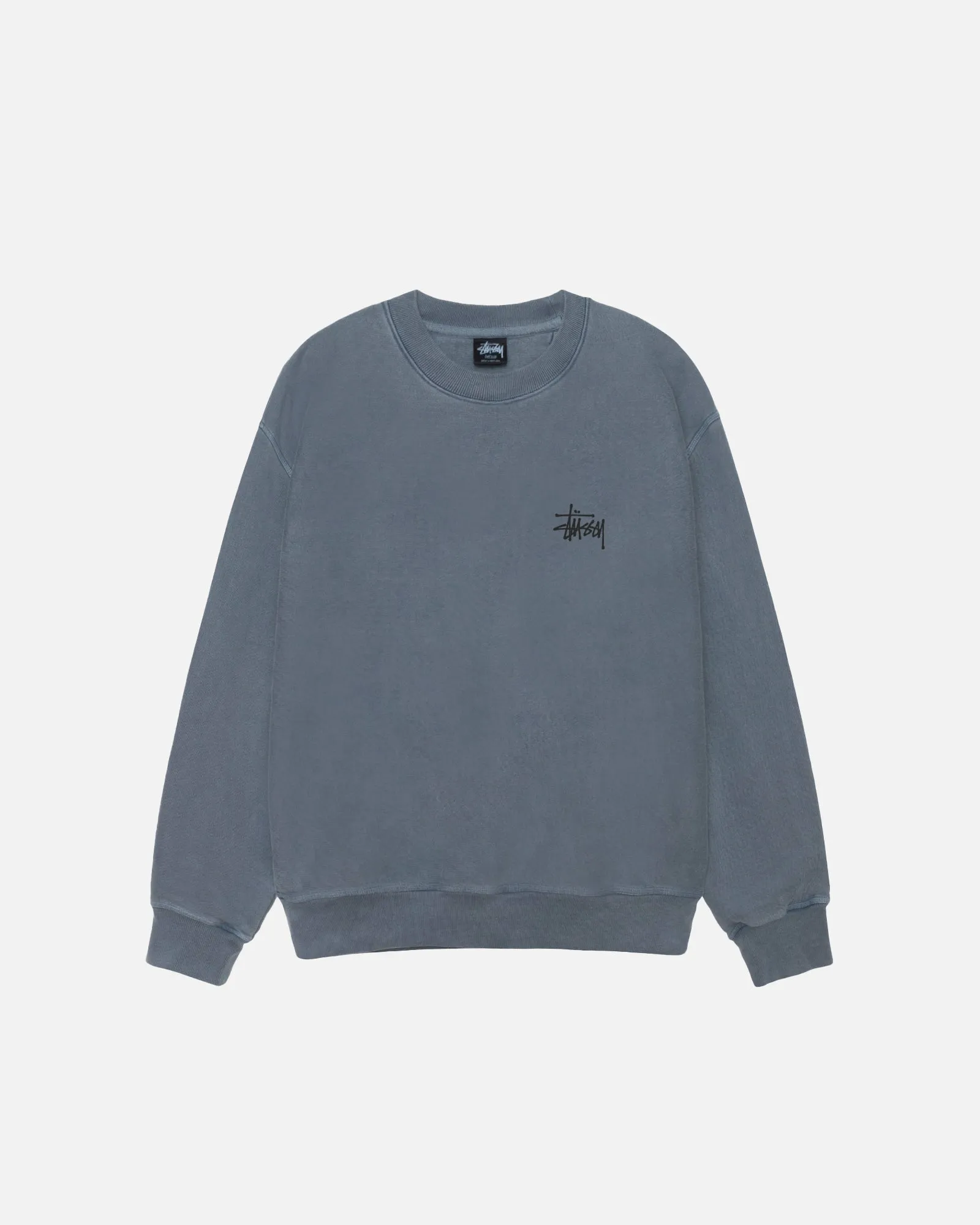 BASIC STÜSSY CREW PIGMENT DYED sold by Stussy