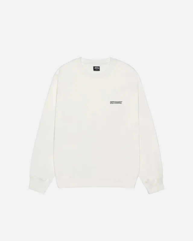 JUMBO CREW PIGMENT DYED sold by Stussy