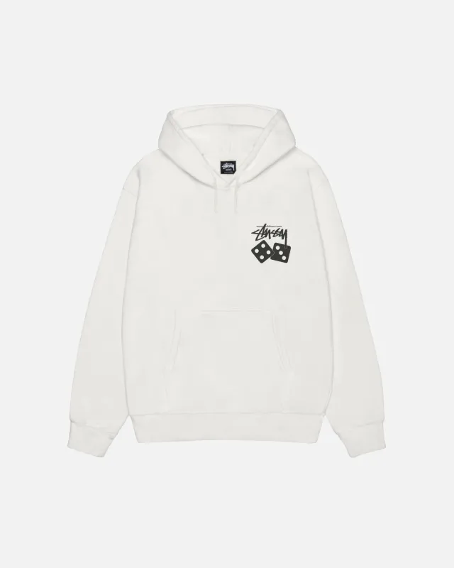 DICE HOODIE PIGMENT DYED sold by Stussy