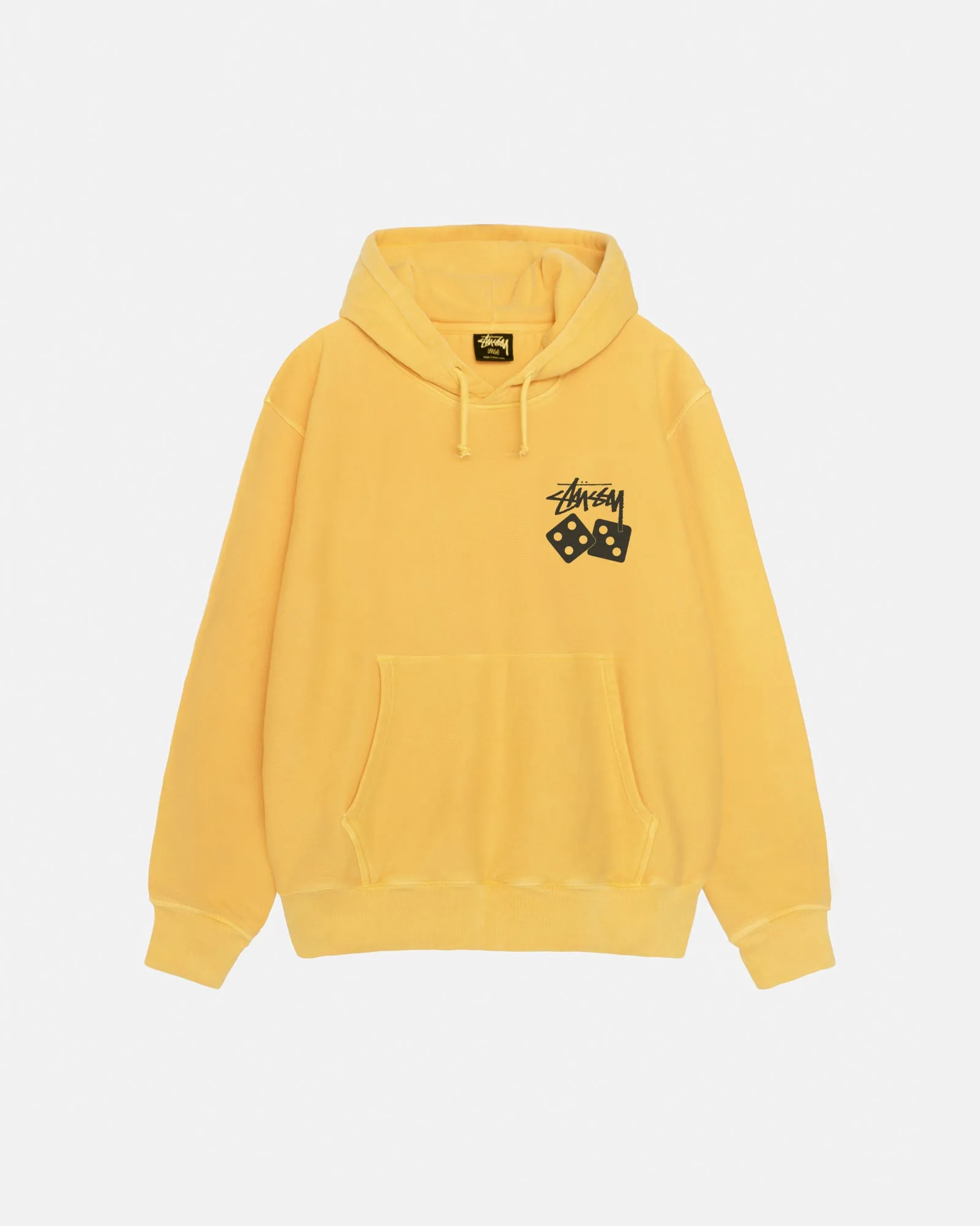 DICE HOODIE PIGMENT DYED sold by Stussy