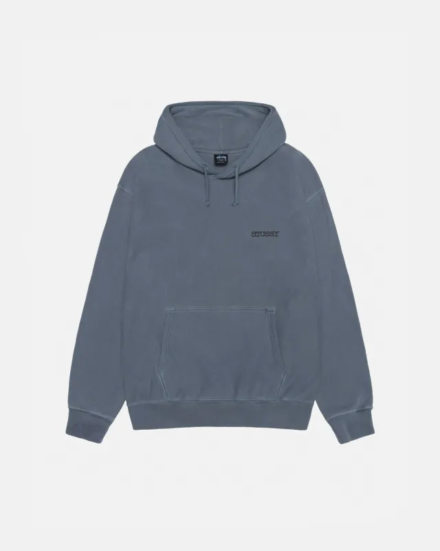 JUMBO HOODIE PIGMENT DYED sold by Stussy