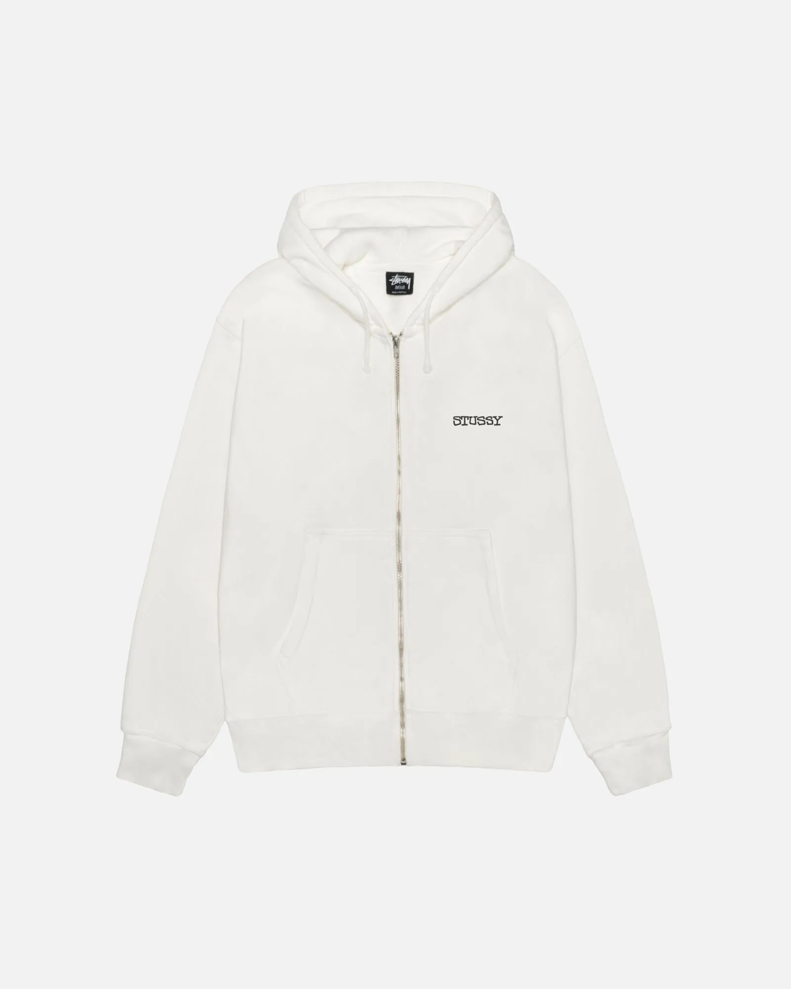 JUMBO ZIP HOODIE PIGMENT DYED sold by Stussy