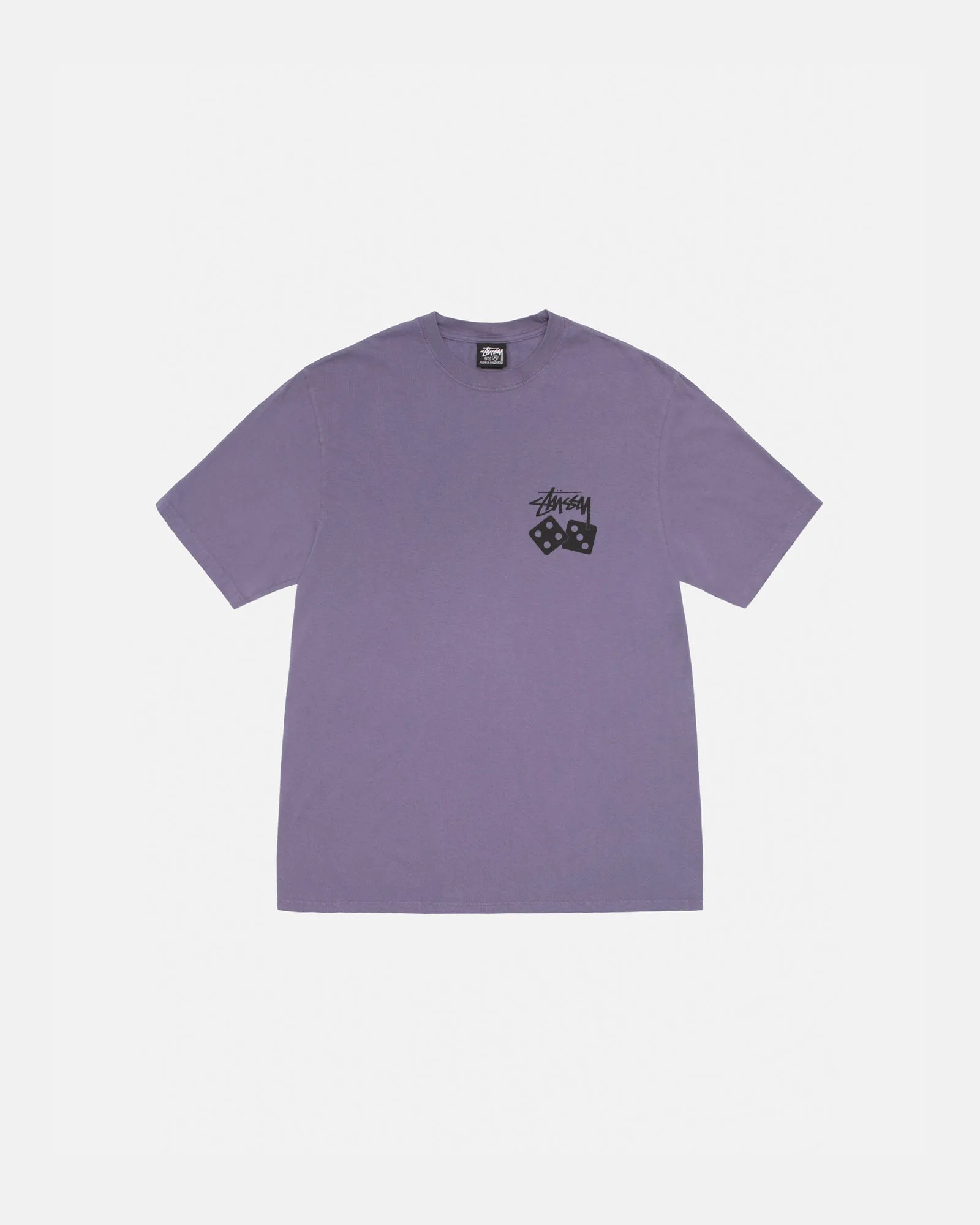 DICE TEE PIGMENT DYED sold by Stussy