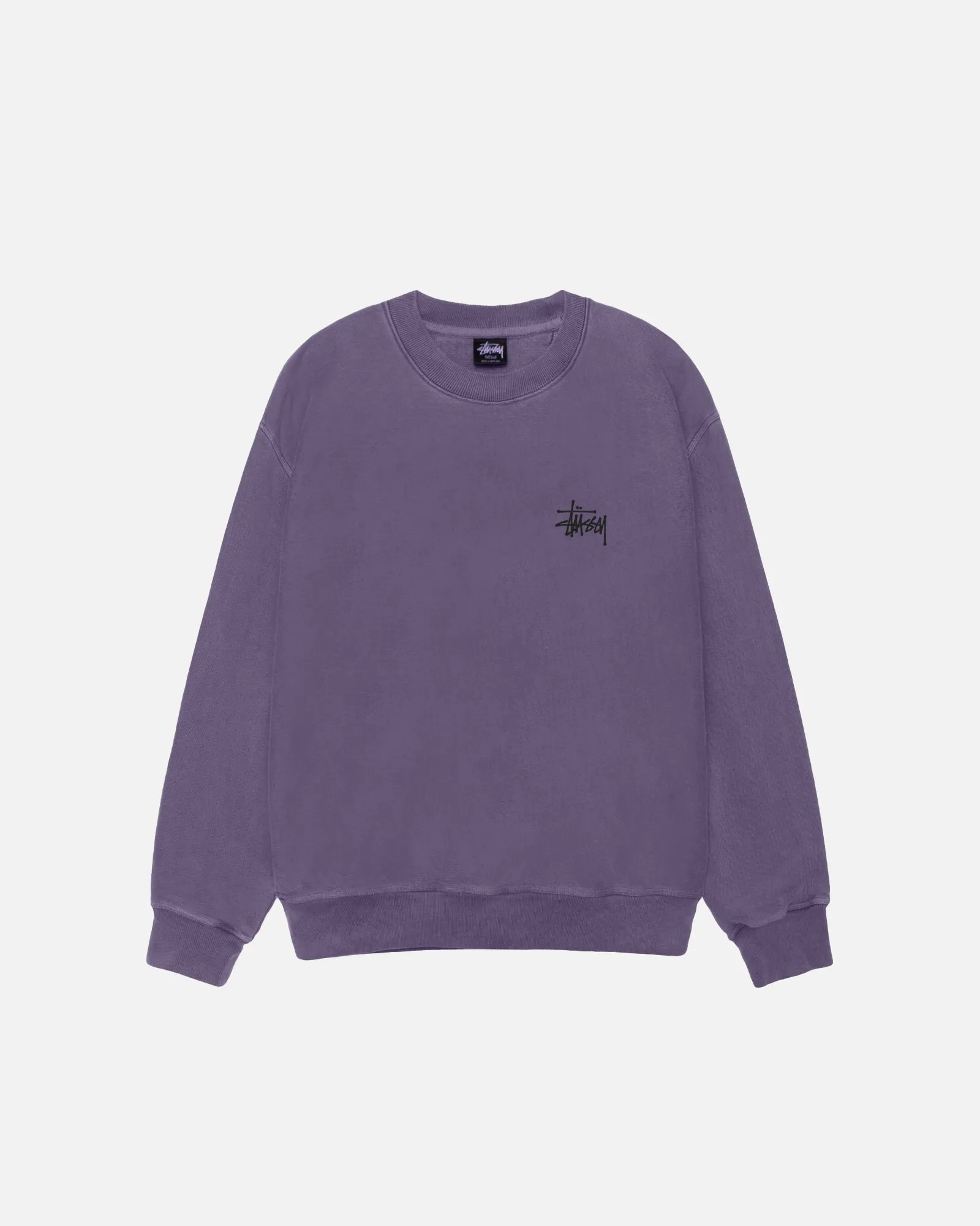 BASIC STÜSSY CREW PIGMENT DYED sold by Stussy