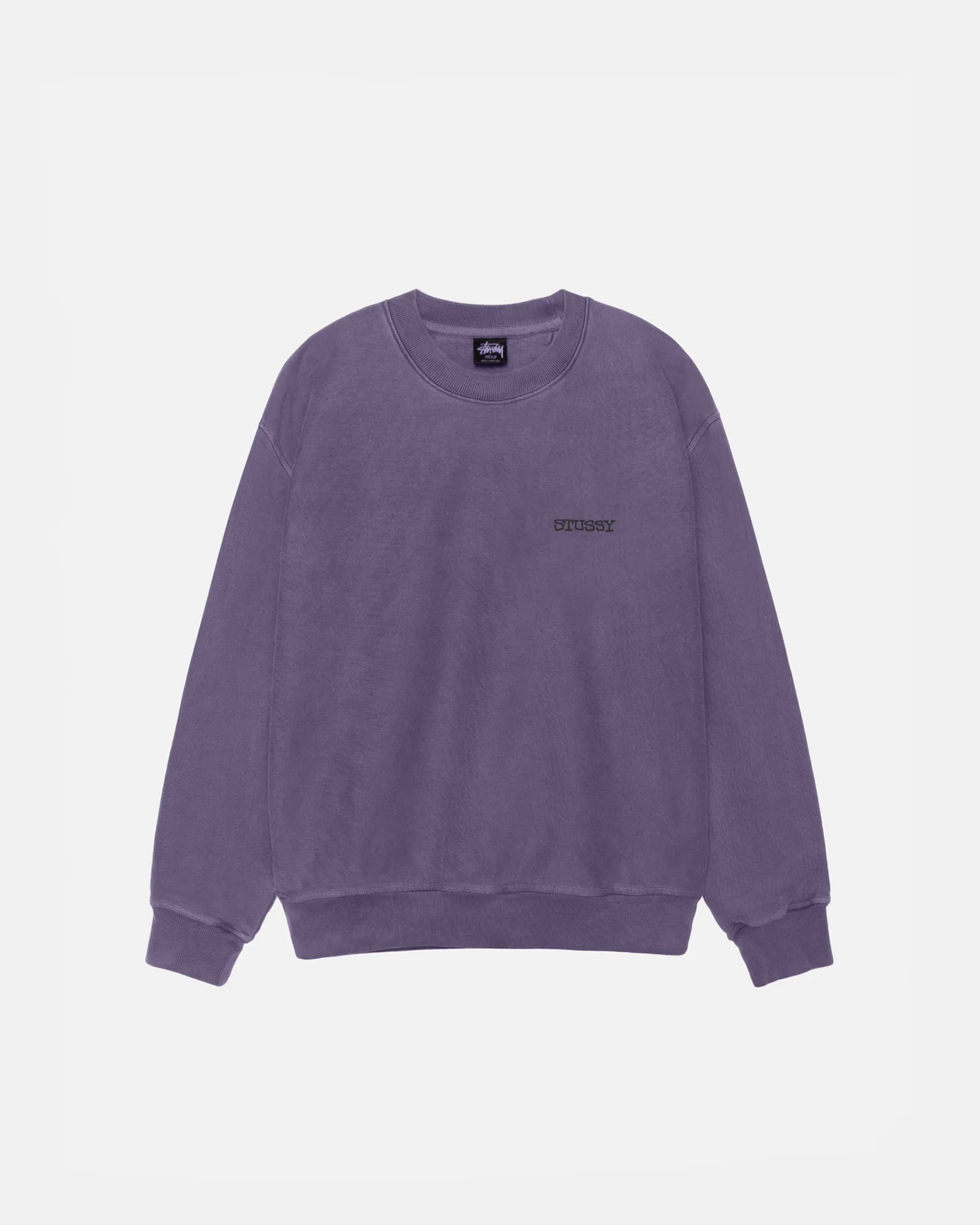 JUMBO CREW PIGMENT DYED sold by Stussy