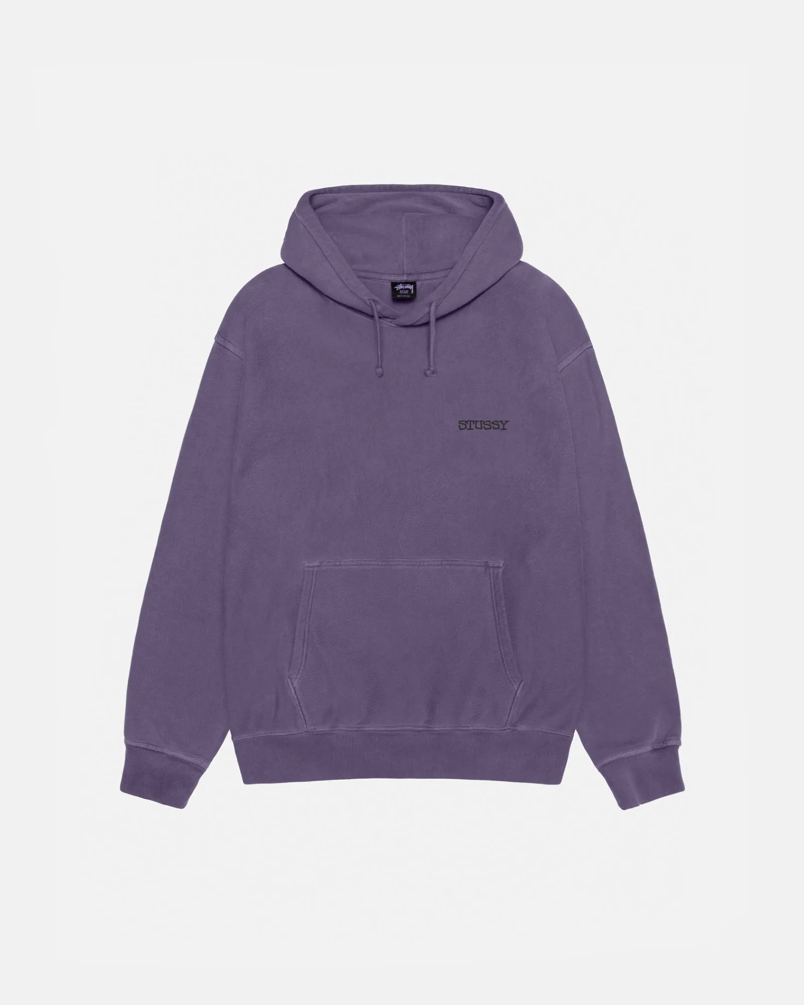 JUMBO HOODIE PIGMENT DYED sold by Stussy