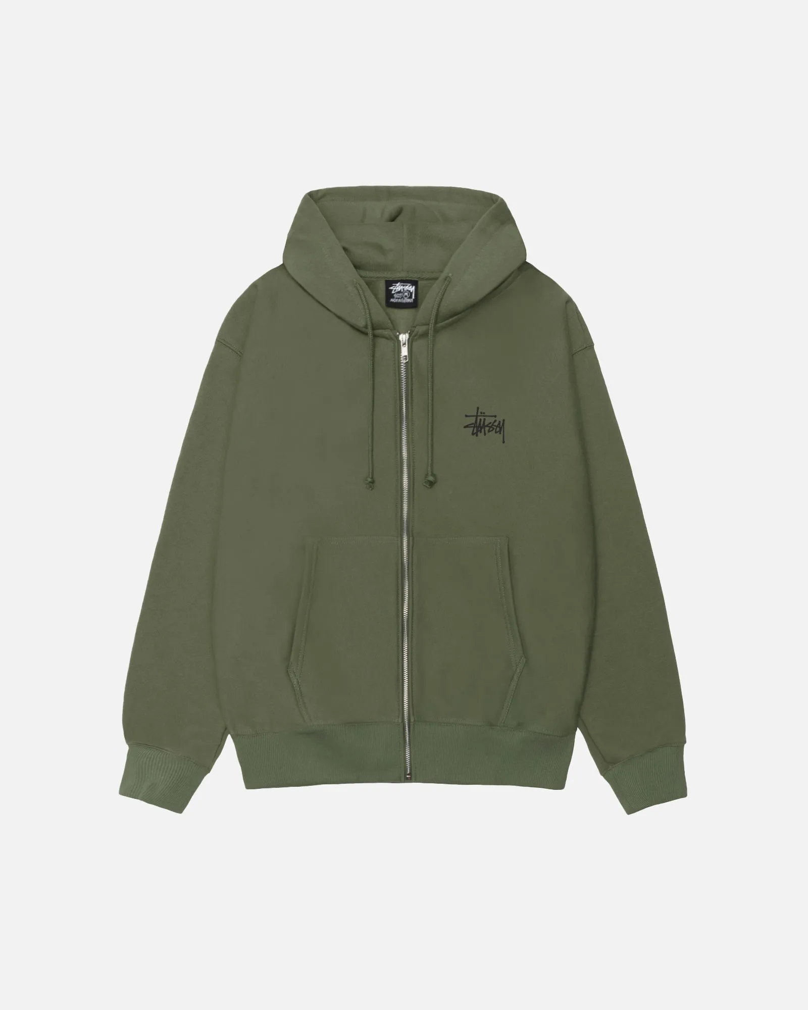 BASIC STÜSSY ZIP HOODIE sold by Stussy