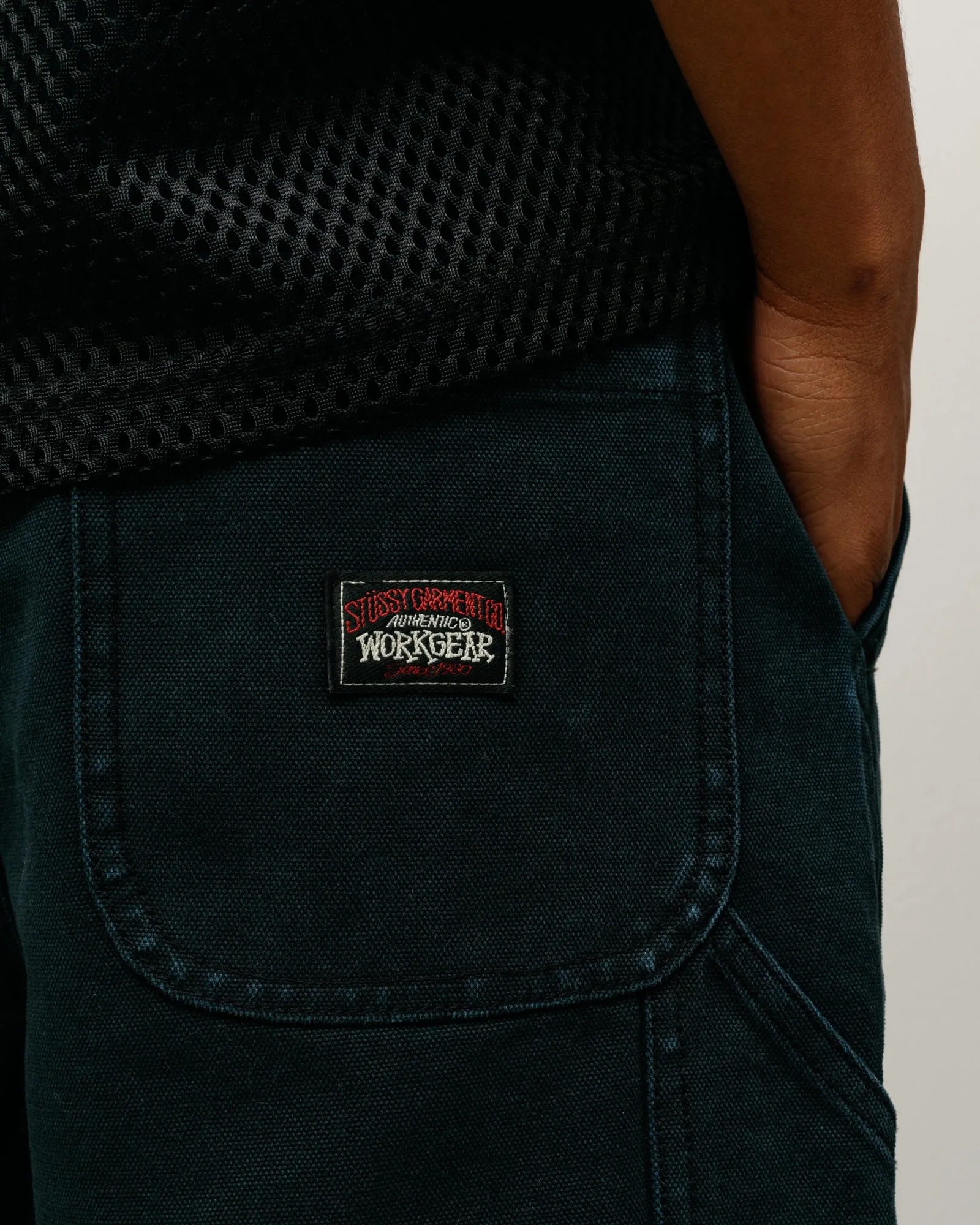 WORK SHORT WASHED CANVAS sold by Stussy product image thumbnail 4