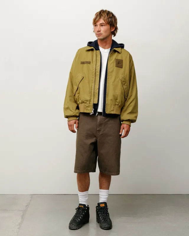 WORK SHORT WASHED CANVAS sold by Stussy