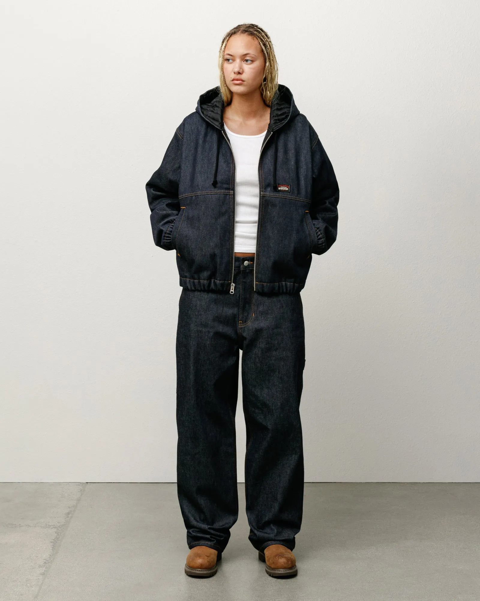 INSULATED WORK JACKET DENIM sold by Stussy