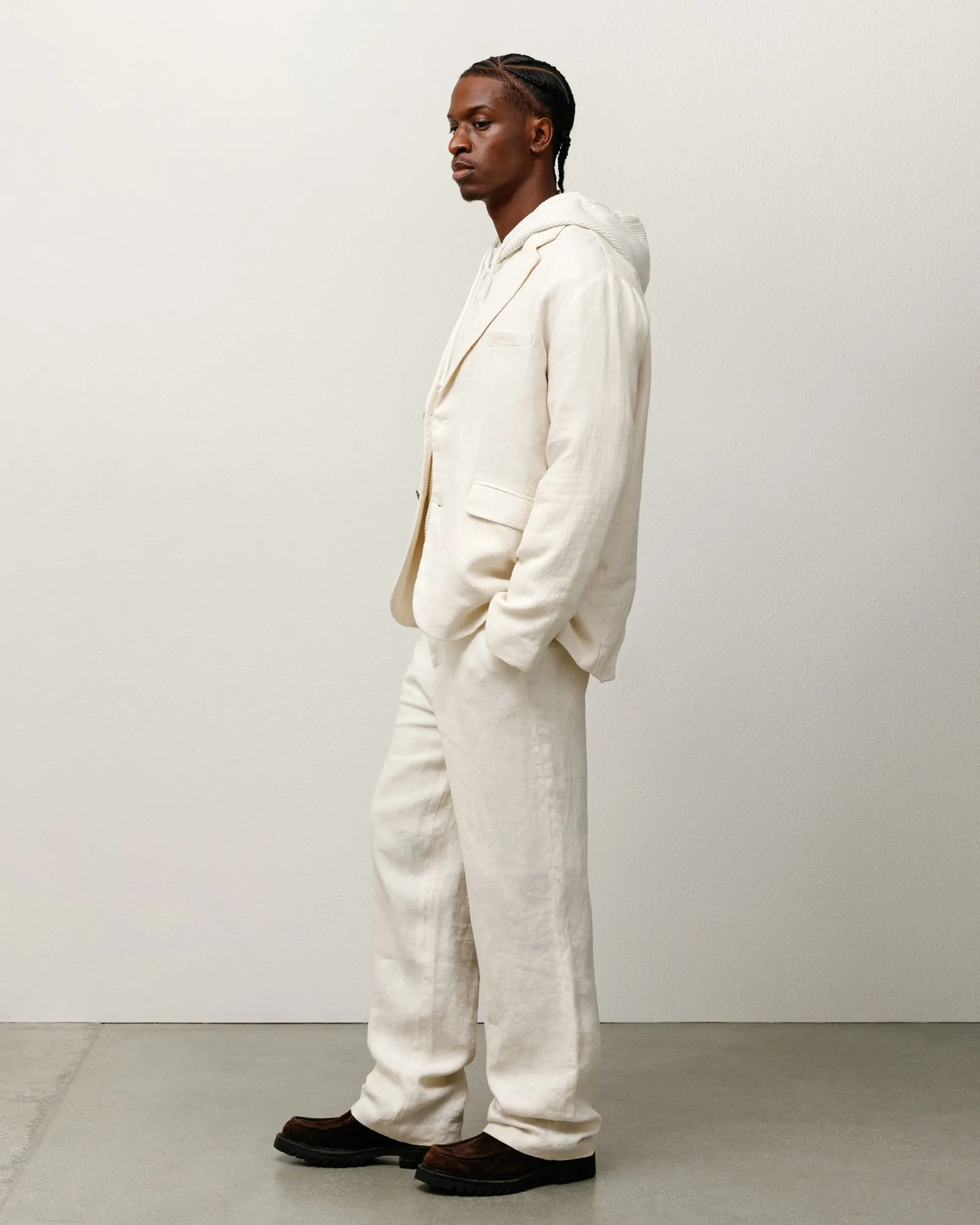 BLAZER TEXTURED LINEN sold by Stussy