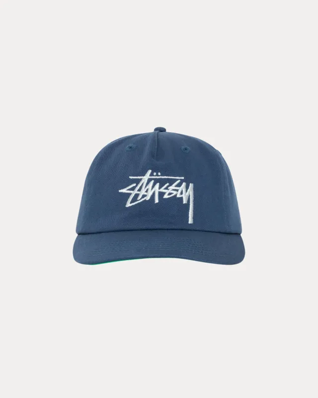 MID-DEPTH BIG STOCK SNAPBACK sold by Stussy