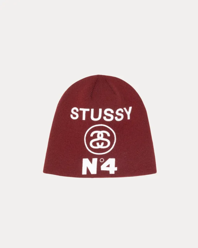 SKULLCAP NUMBER 4 made by Stussy