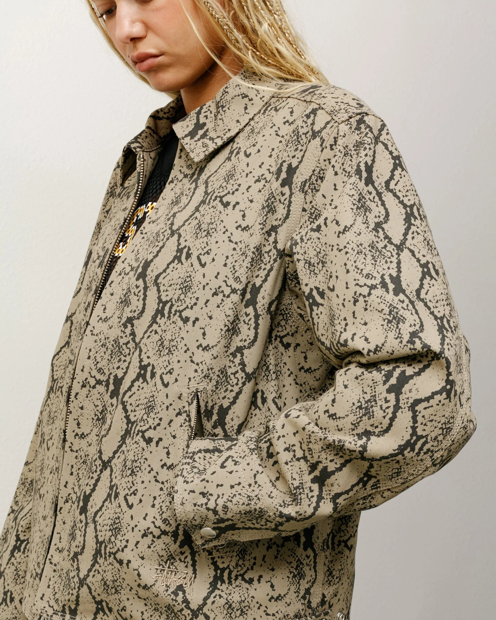 GARAGE JACKET GABARDINE sold by Stussy product image thumbnail 5