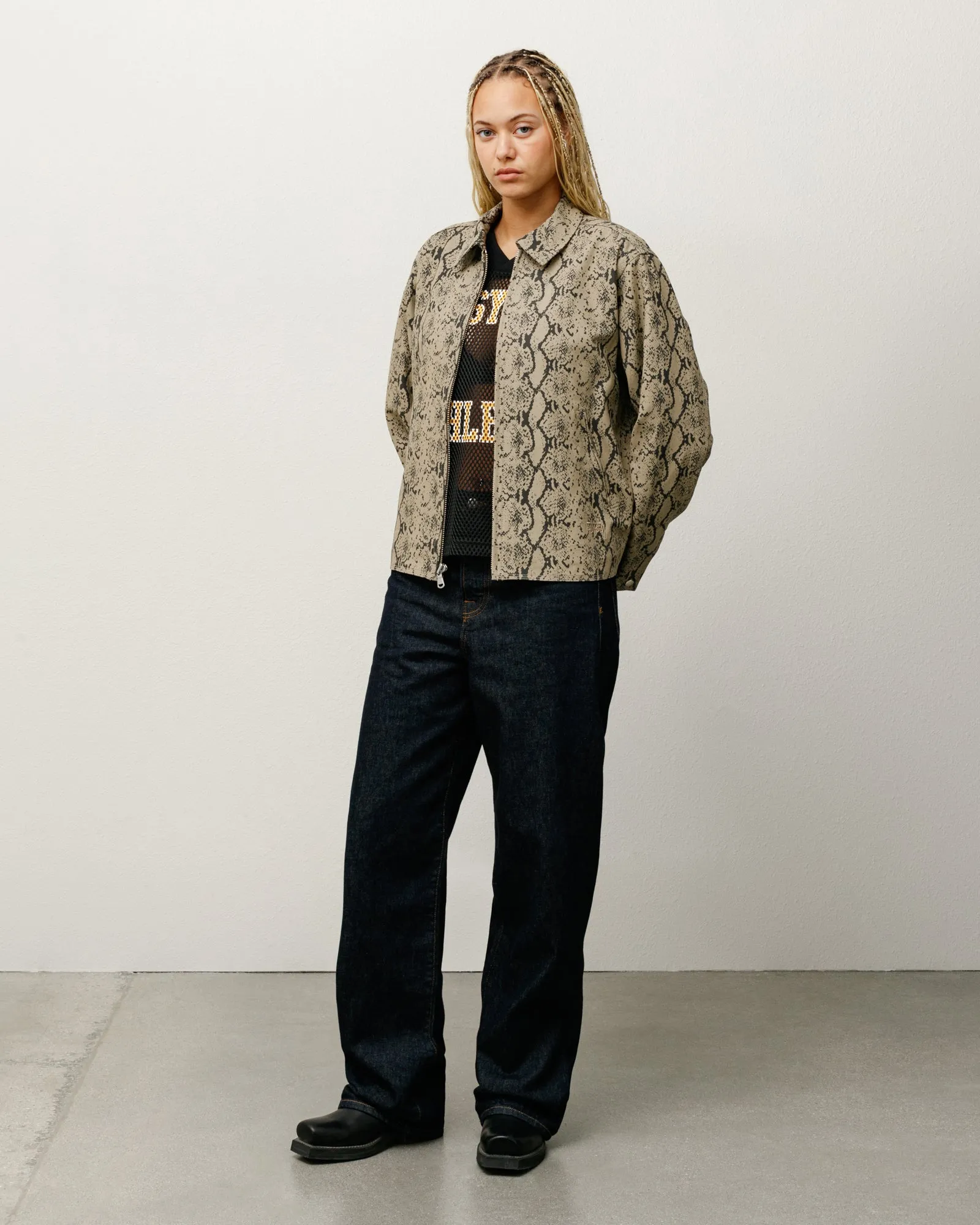 GARAGE JACKET GABARDINE sold by Stussy