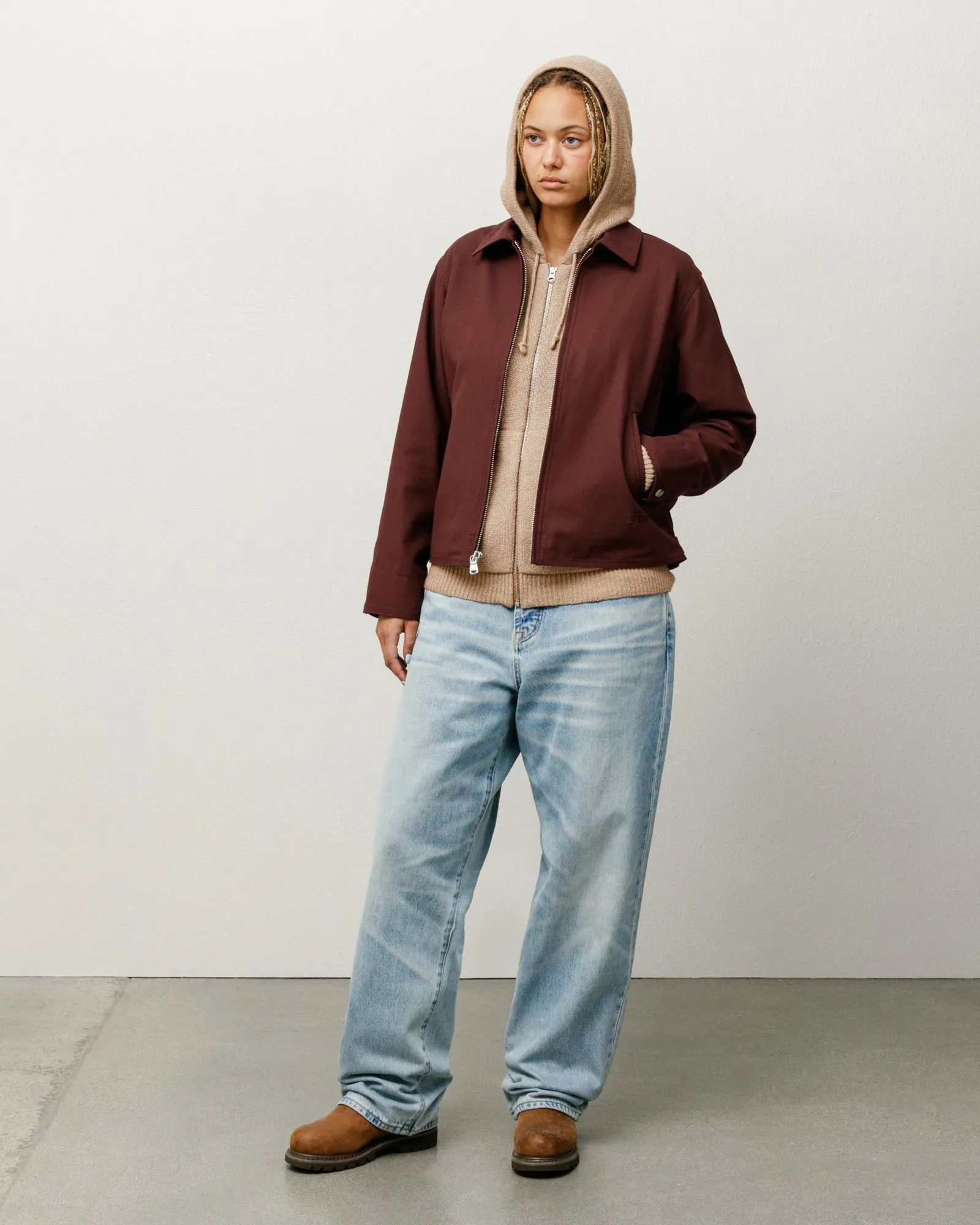 GARAGE JACKET GABARDINE sold by Stussy