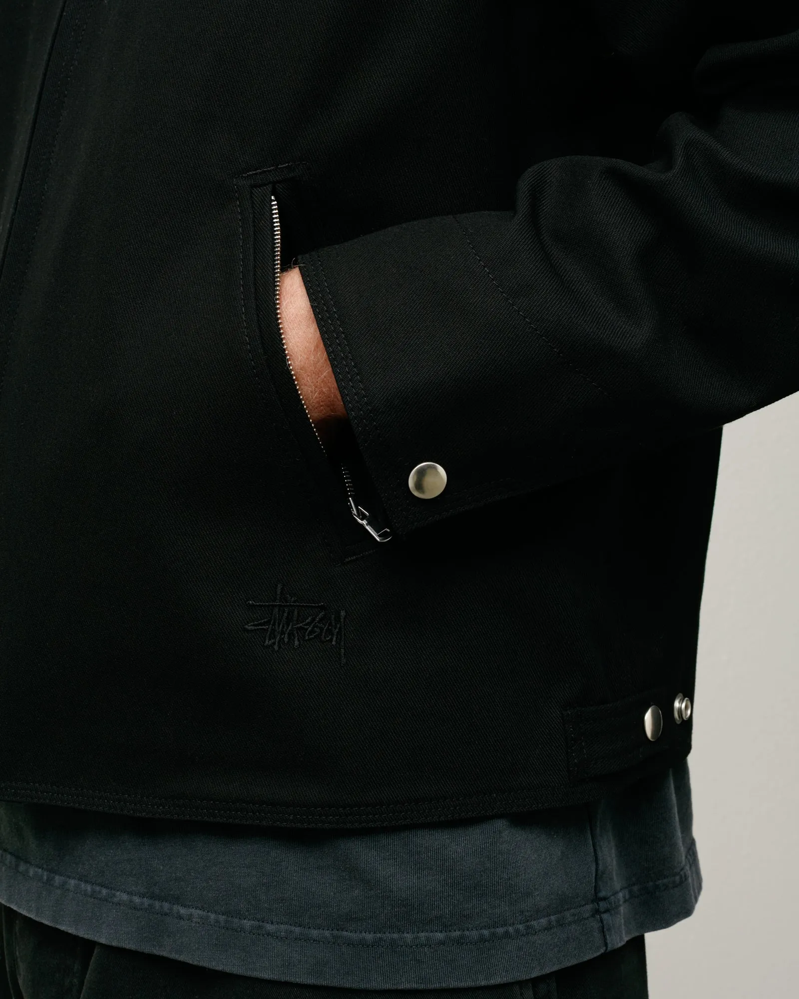 GARAGE JACKET GABARDINE sold by Stussy product image thumbnail 5