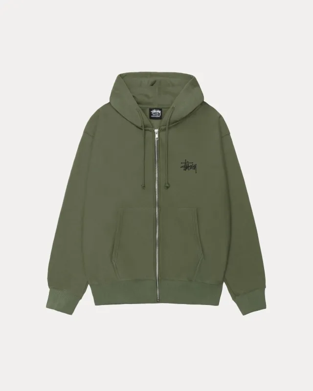 BIG & MEATY ZIP HOODIE sold by Stussy