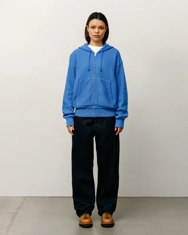 DOUBLE LAYER WAFFLE ZIP HOODIE sold by Stussy