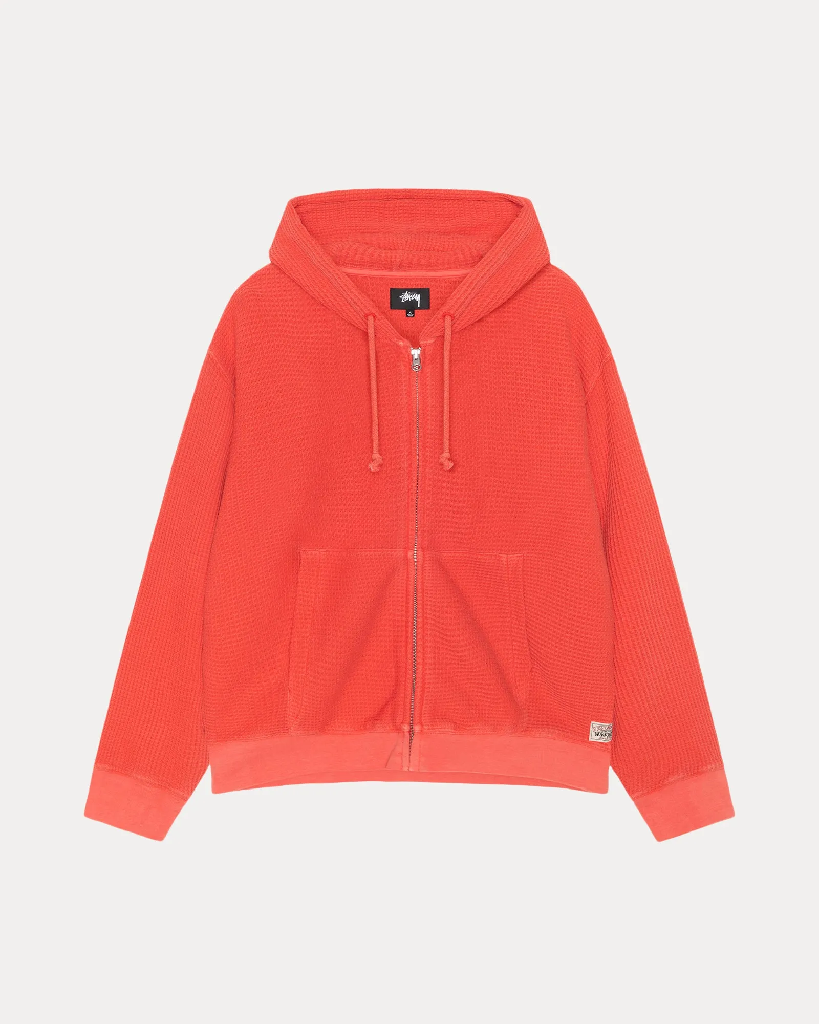 DOUBLE LAYER WAFFLE ZIP HOODIE sold by Stussy product image thumbnail 5