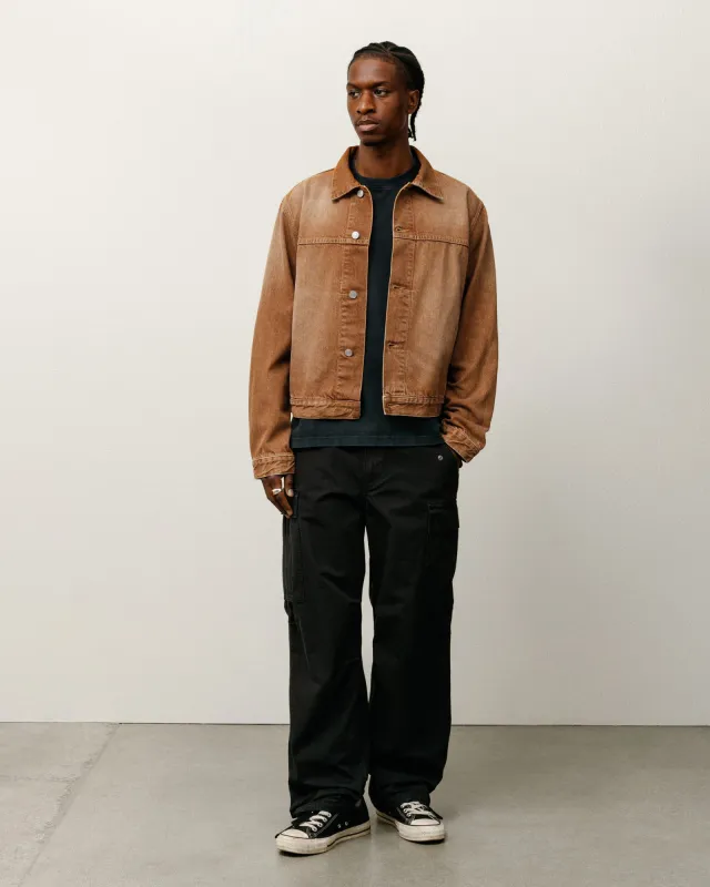 TRUCKER JACKET VINTAGE DENIM sold by Stussy