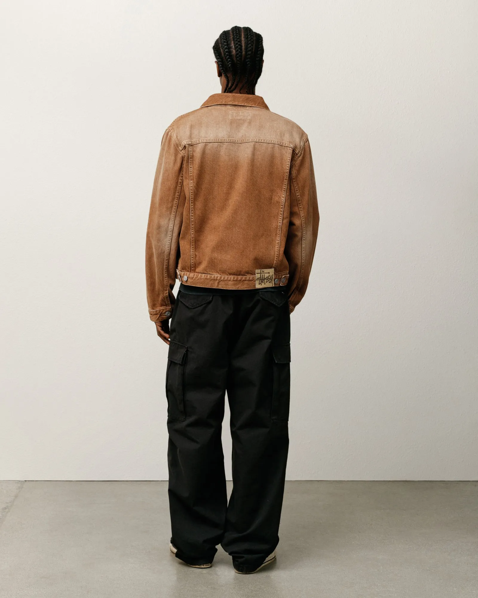 TRUCKER JACKET VINTAGE DENIM sold by Stussy product image thumbnail 2