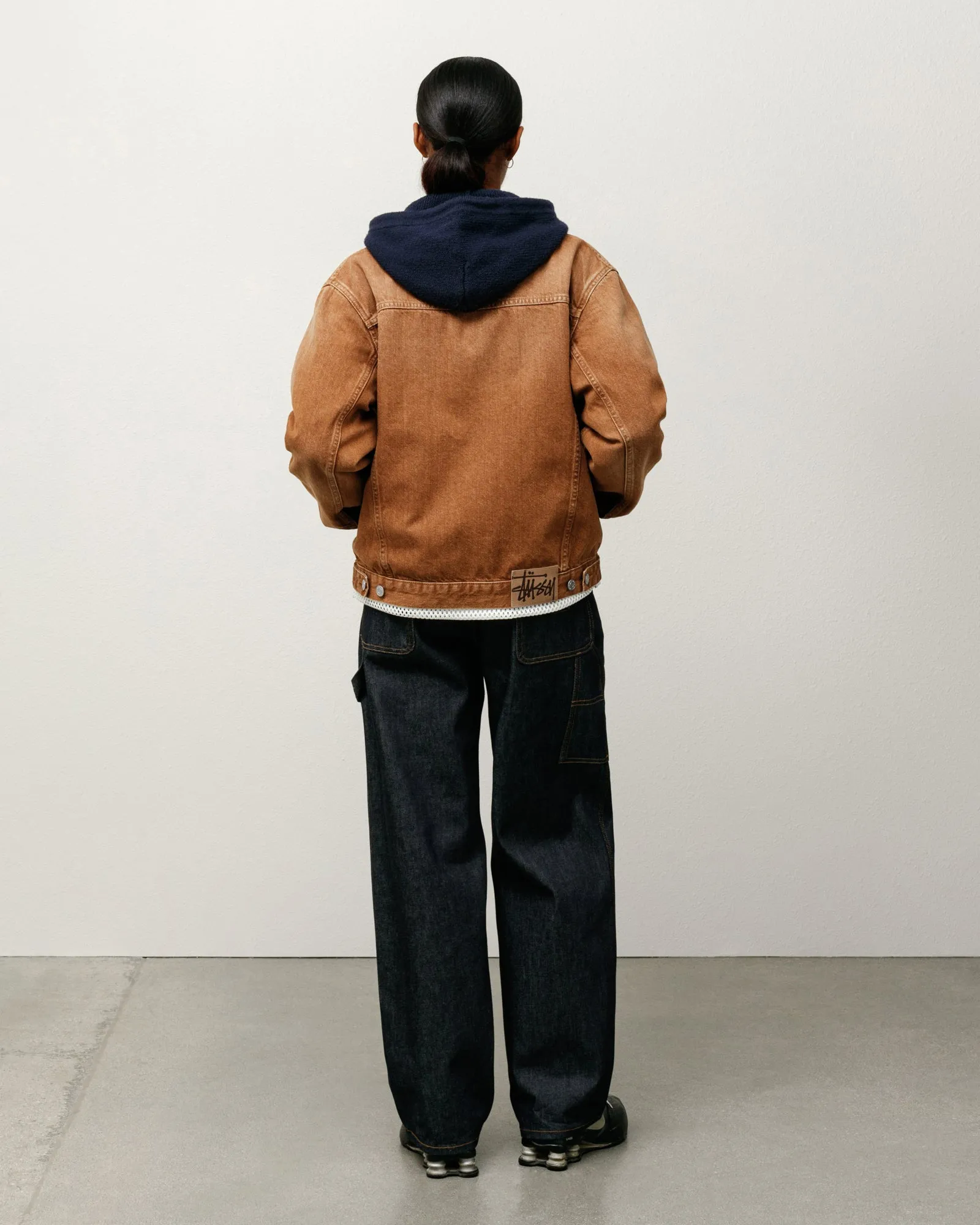 TRUCKER JACKET VINTAGE DENIM sold by Stussy product image thumbnail 5
