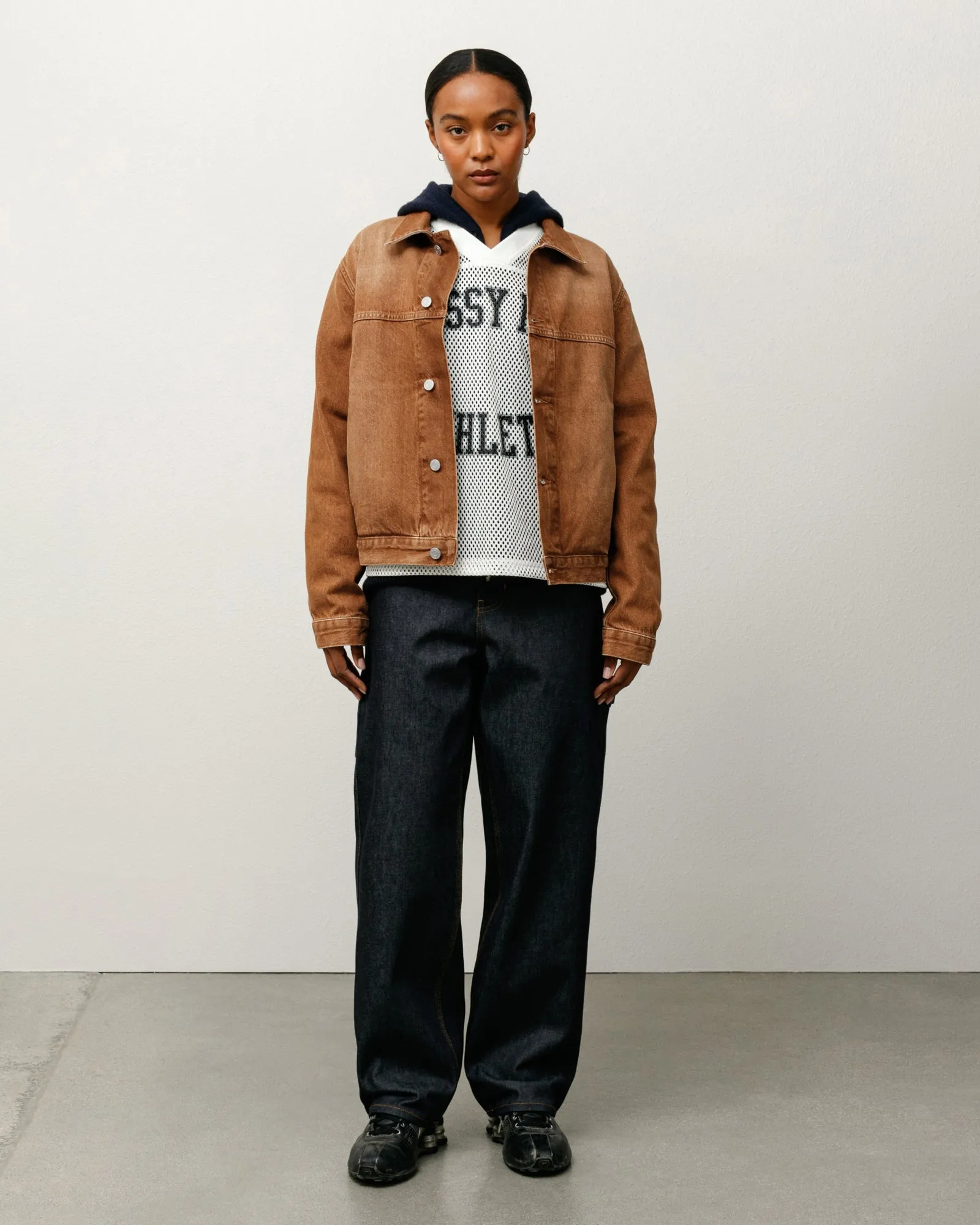 TRUCKER JACKET VINTAGE DENIM sold by Stussy product image thumbnail 3
