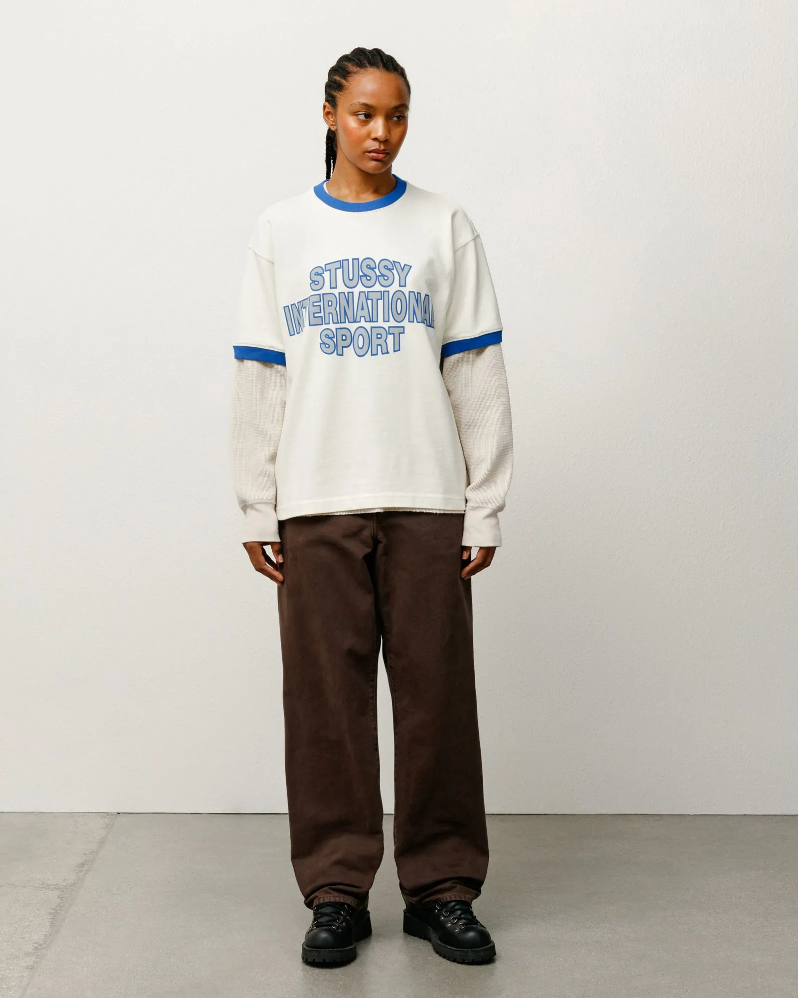 STUSSY HEAVY JERSEY SPORT TEE リンガーT STÜSSY SPORT RINGER TEE | Parallel